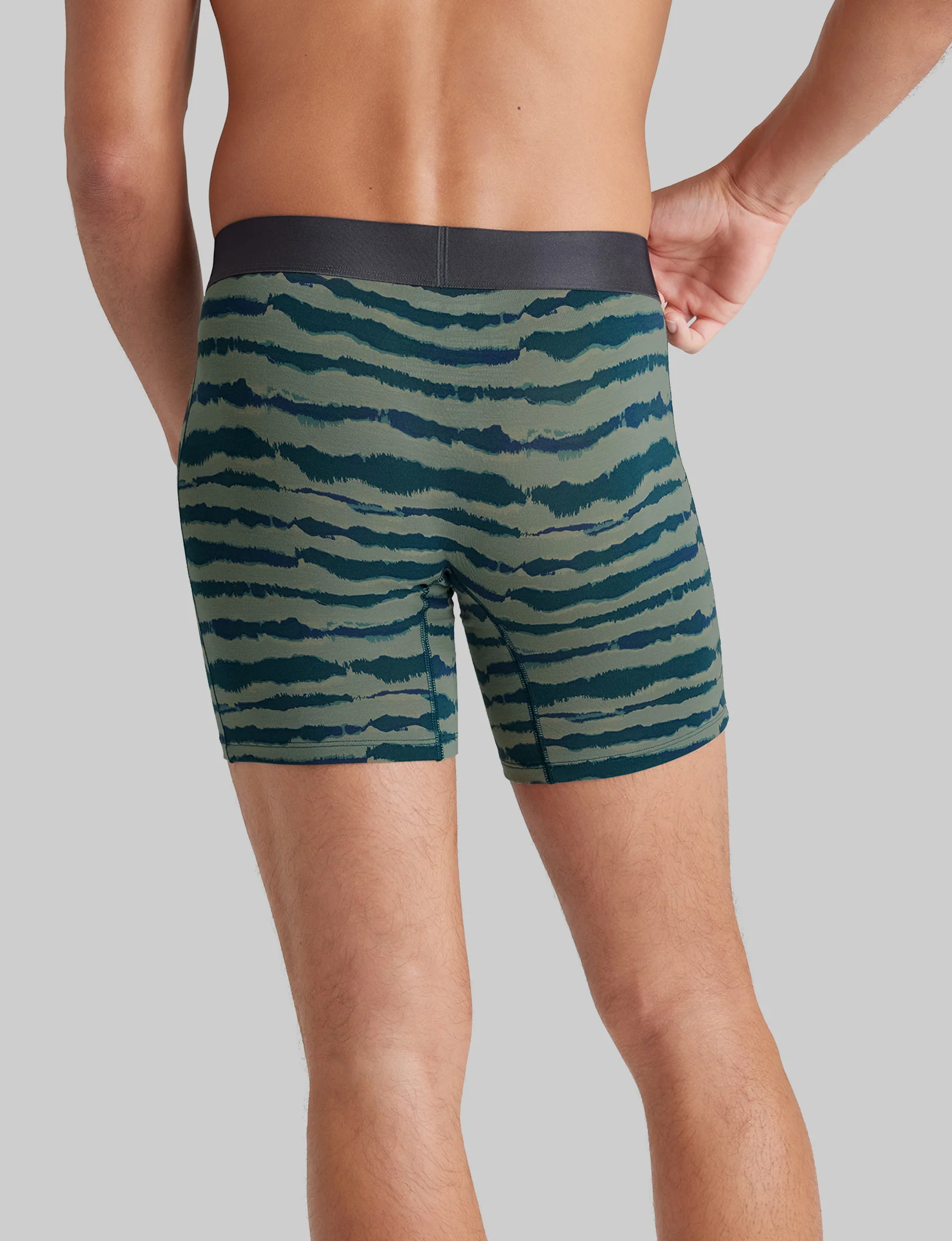 Second Skin Mid-Length Boxer Brief 6" - Image 100