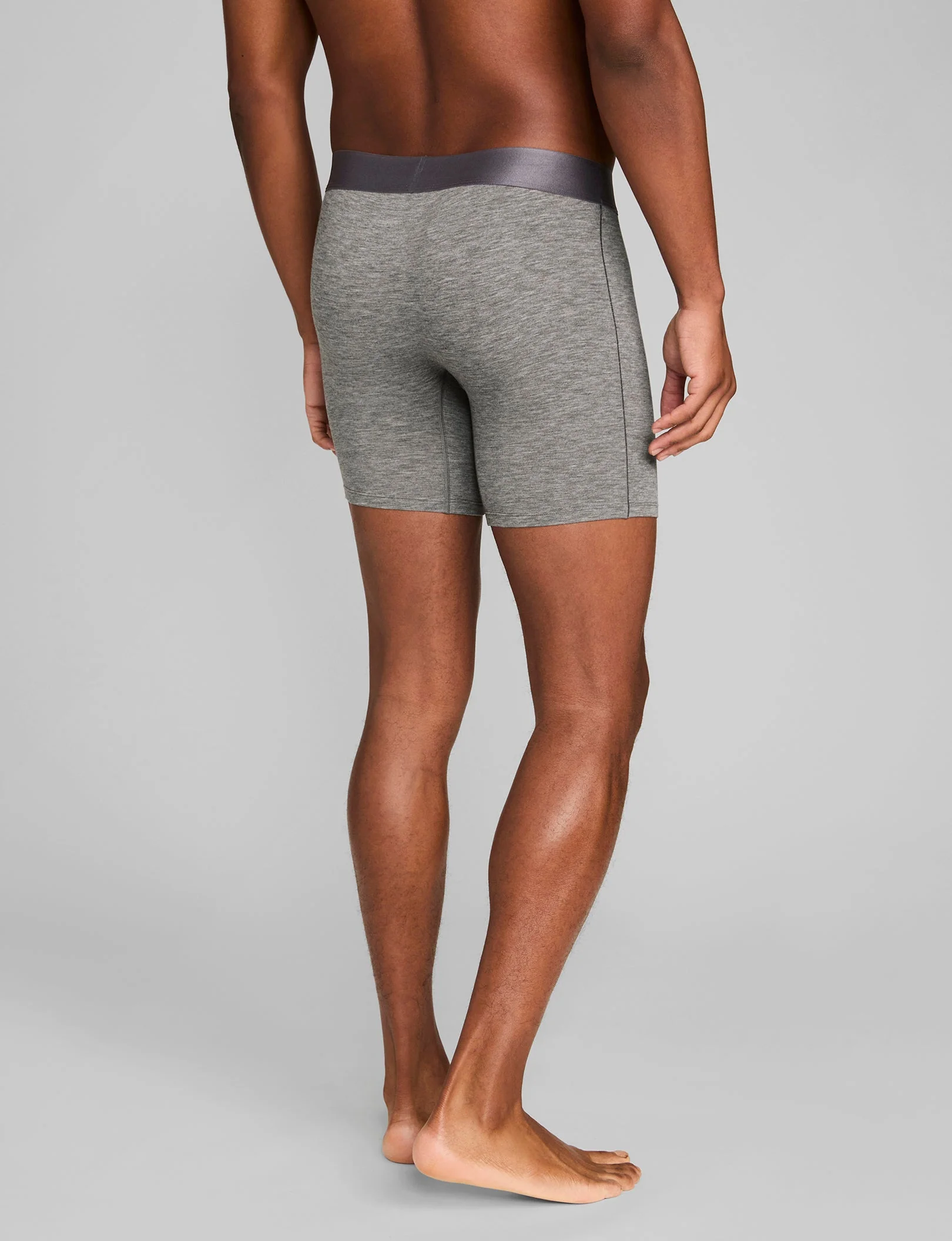Second Skin Mid-Length Boxer Brief 6" (3-Pack) - Image 30