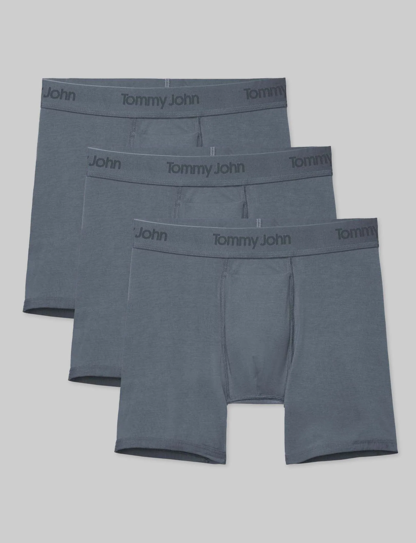 Second Skin Mid-Length Boxer Brief 6" (3-Pack) - Image 6