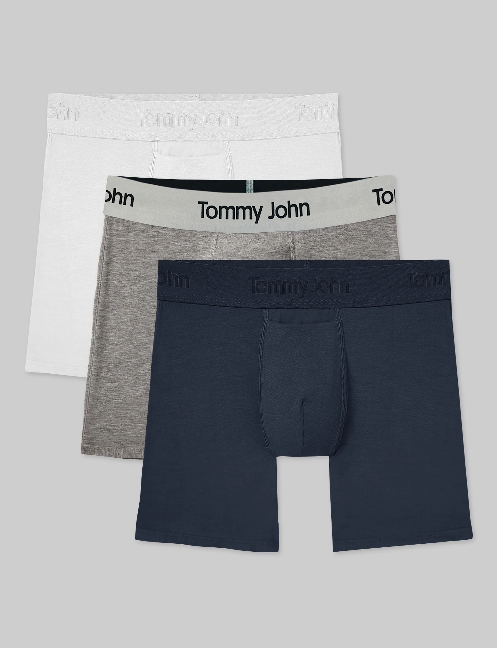 Second Skin Mid-Length Boxer Brief 6" (3-Pack) - Image 61