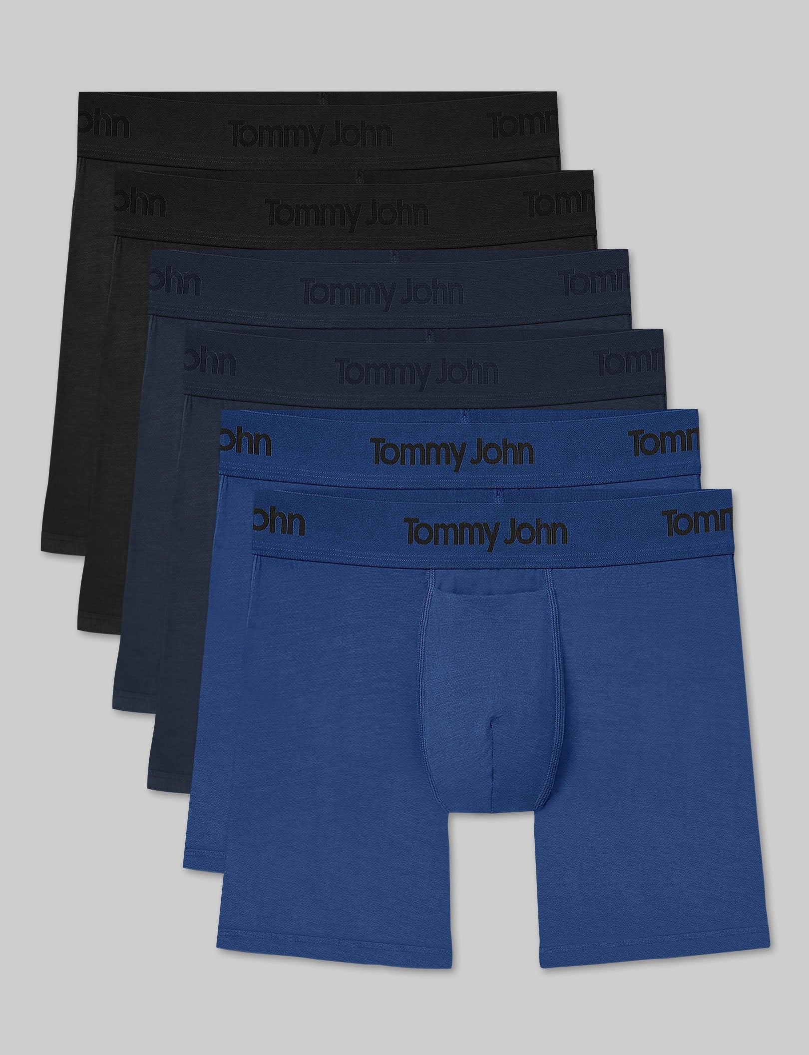 Second Skin Mid-Length Boxer Brief 6" (6-Pack) - Image 23