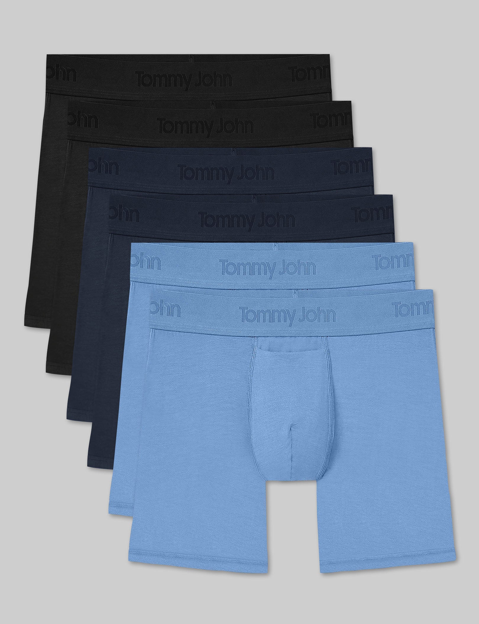 Second Skin Mid-Length Boxer Brief 6" (6-Pack) - Image 27