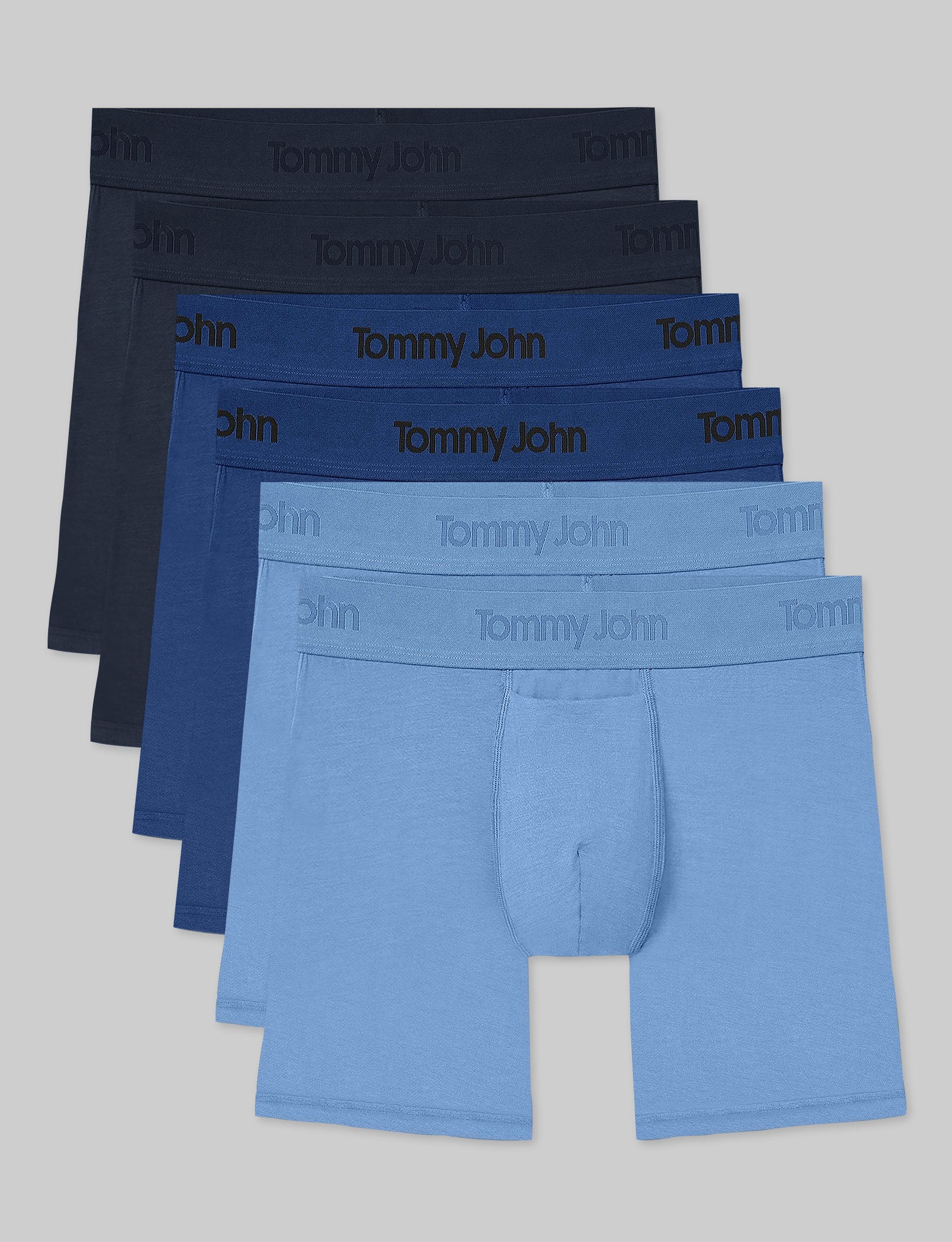 Second Skin Mid-Length Boxer Brief 6" (6-Pack) - Image 42