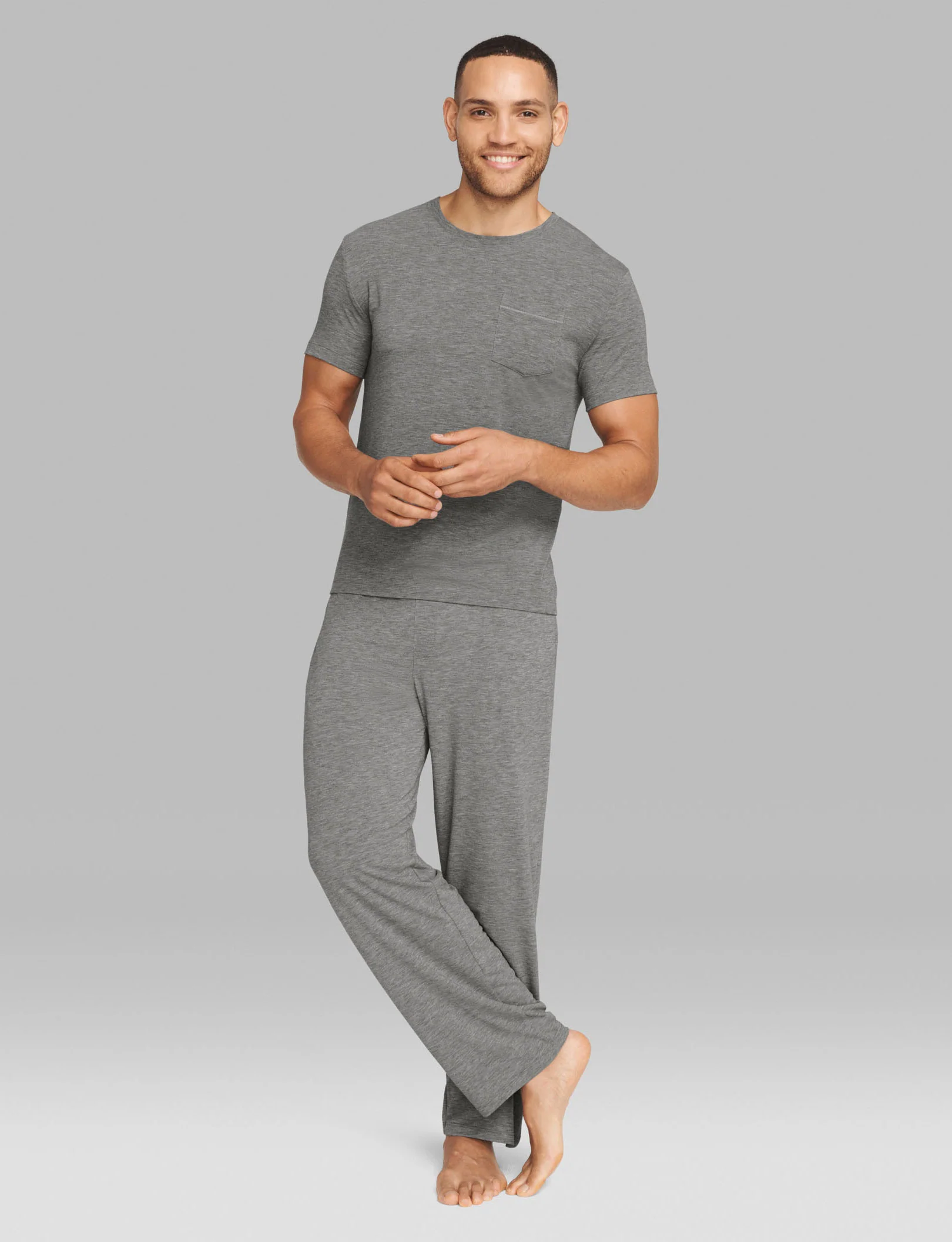 Second Skin Sleep Pocket Tee & Pant Set - Image 12