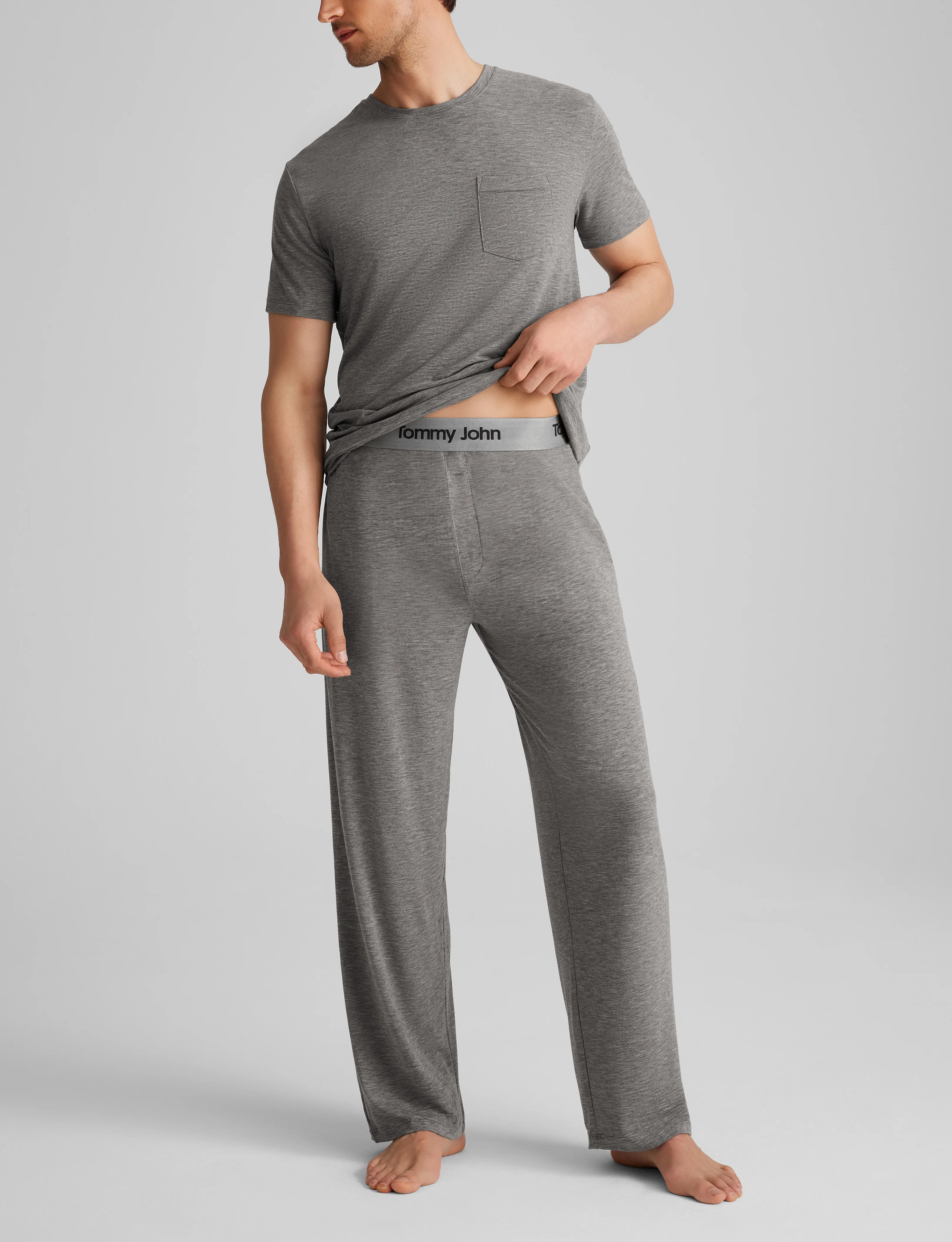 Second Skin Sleep Pocket Tee & Pant Set - Image 22