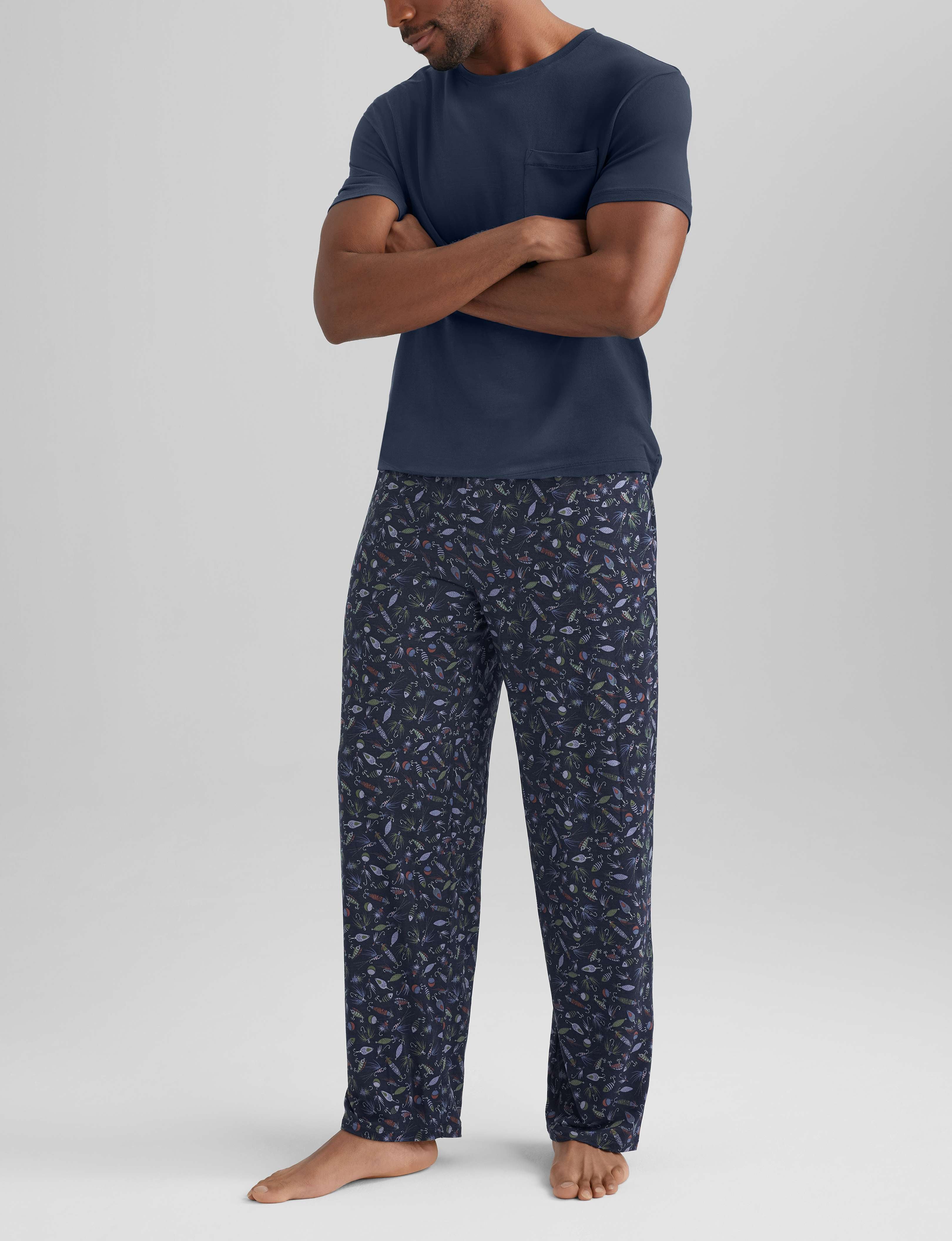 Second Skin Sleep Pocket Tee & Pant Set - Image 28