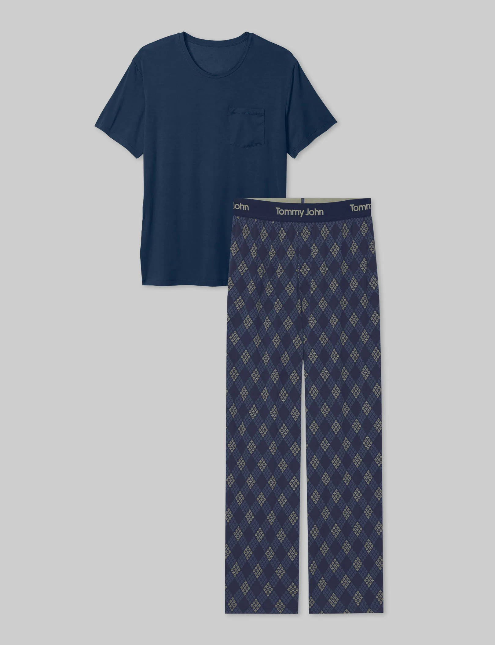 Second Skin Sleep Pocket Tee & Pant Set - Image 32