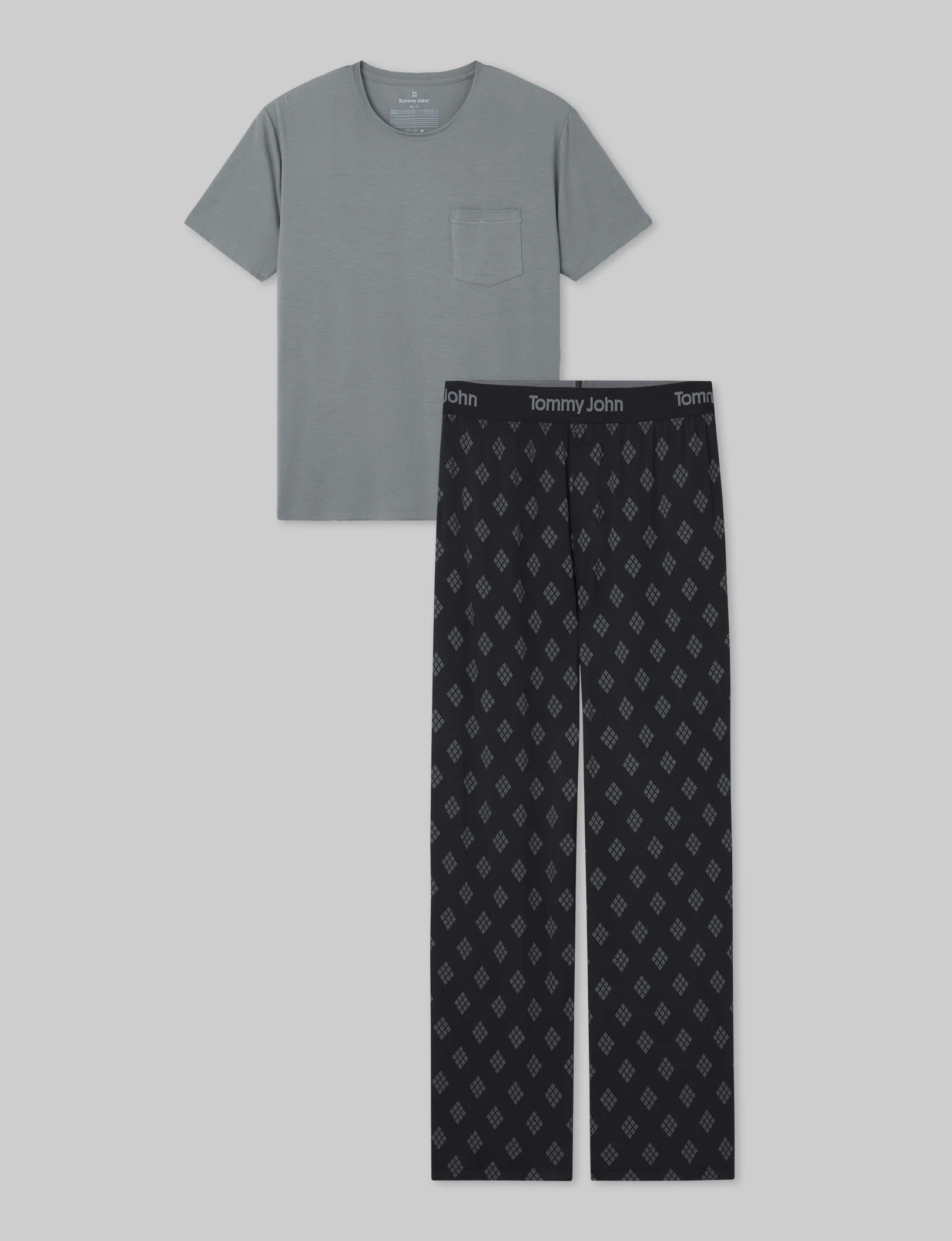 Second Skin Sleep Pocket Tee & Pant Set - Image 38