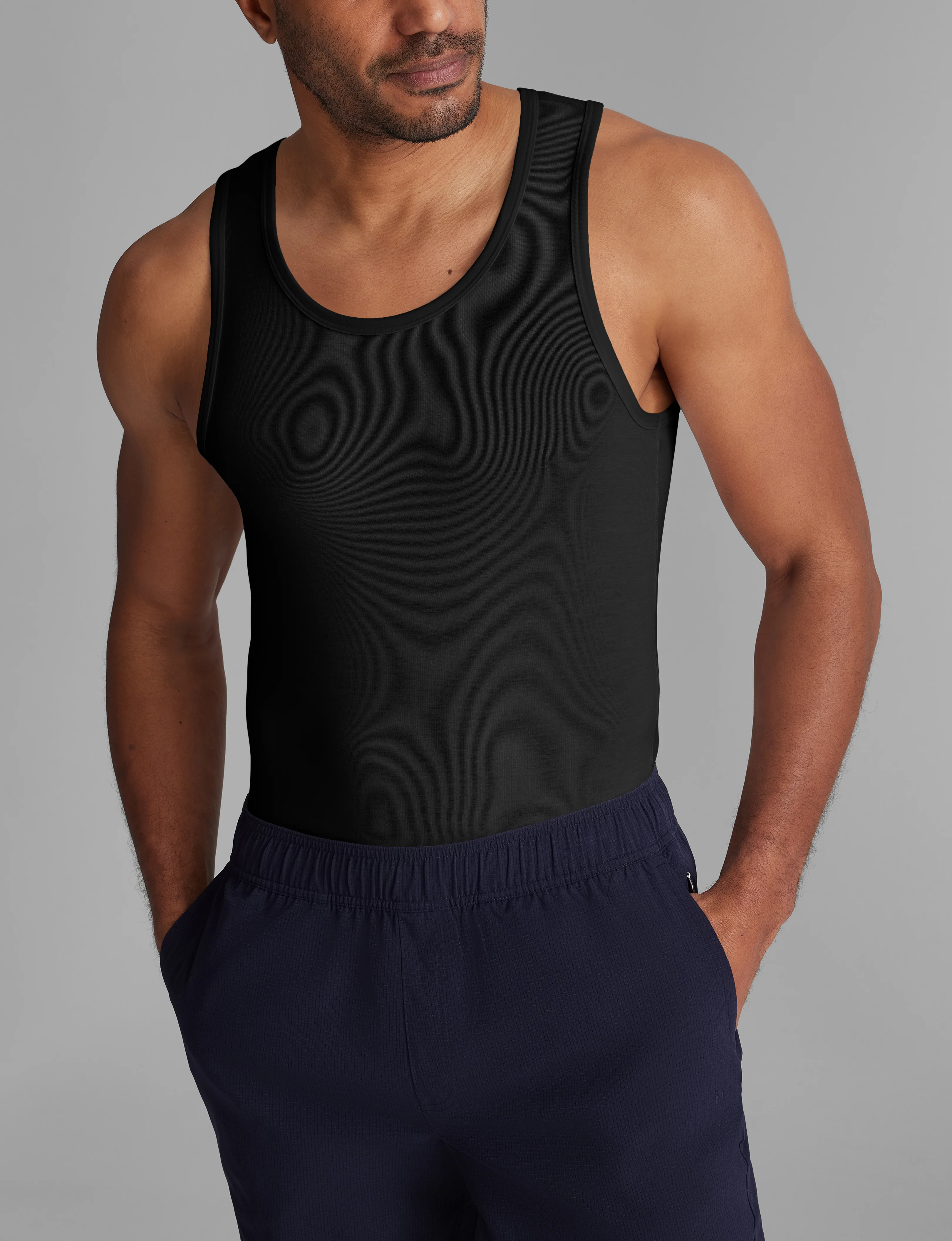 Second Skin Tank Stay-Tucked Undershirt (6-Pack) - Image 5