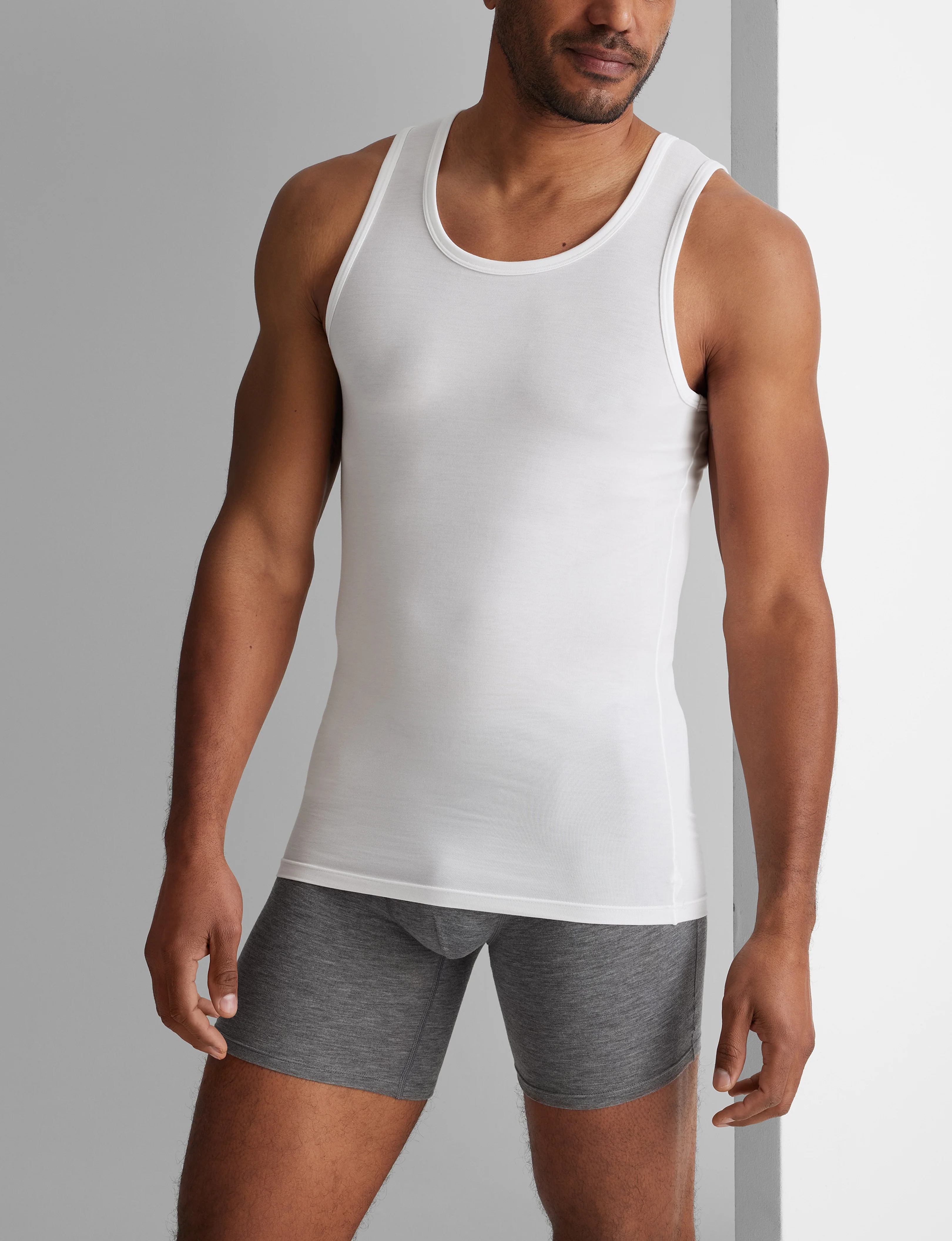 Second Skin Tank Stay-Tucked Undershirt (6-Pack) - Image 6