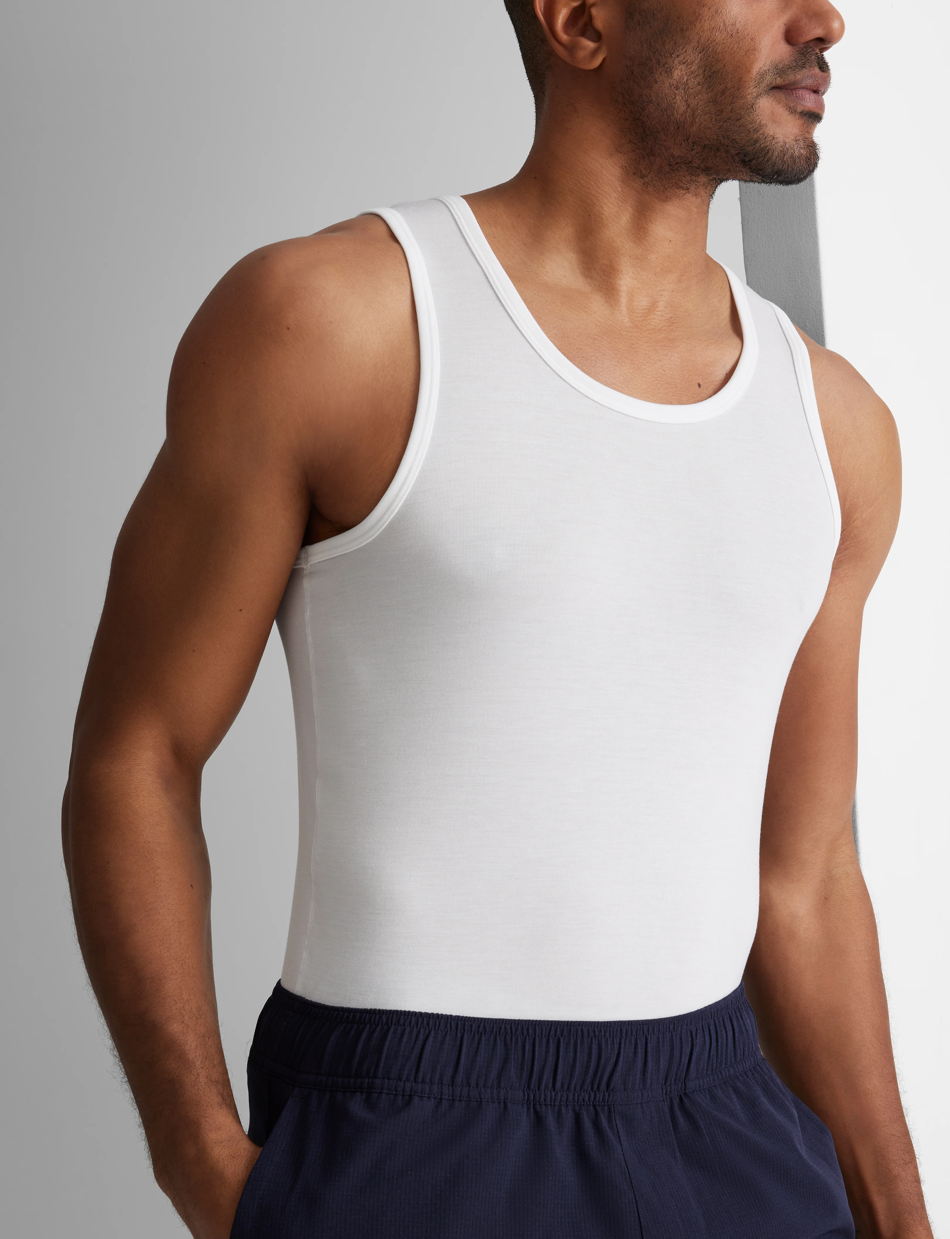 Second Skin Tank Stay-Tucked Undershirt (6-Pack) - Image 8