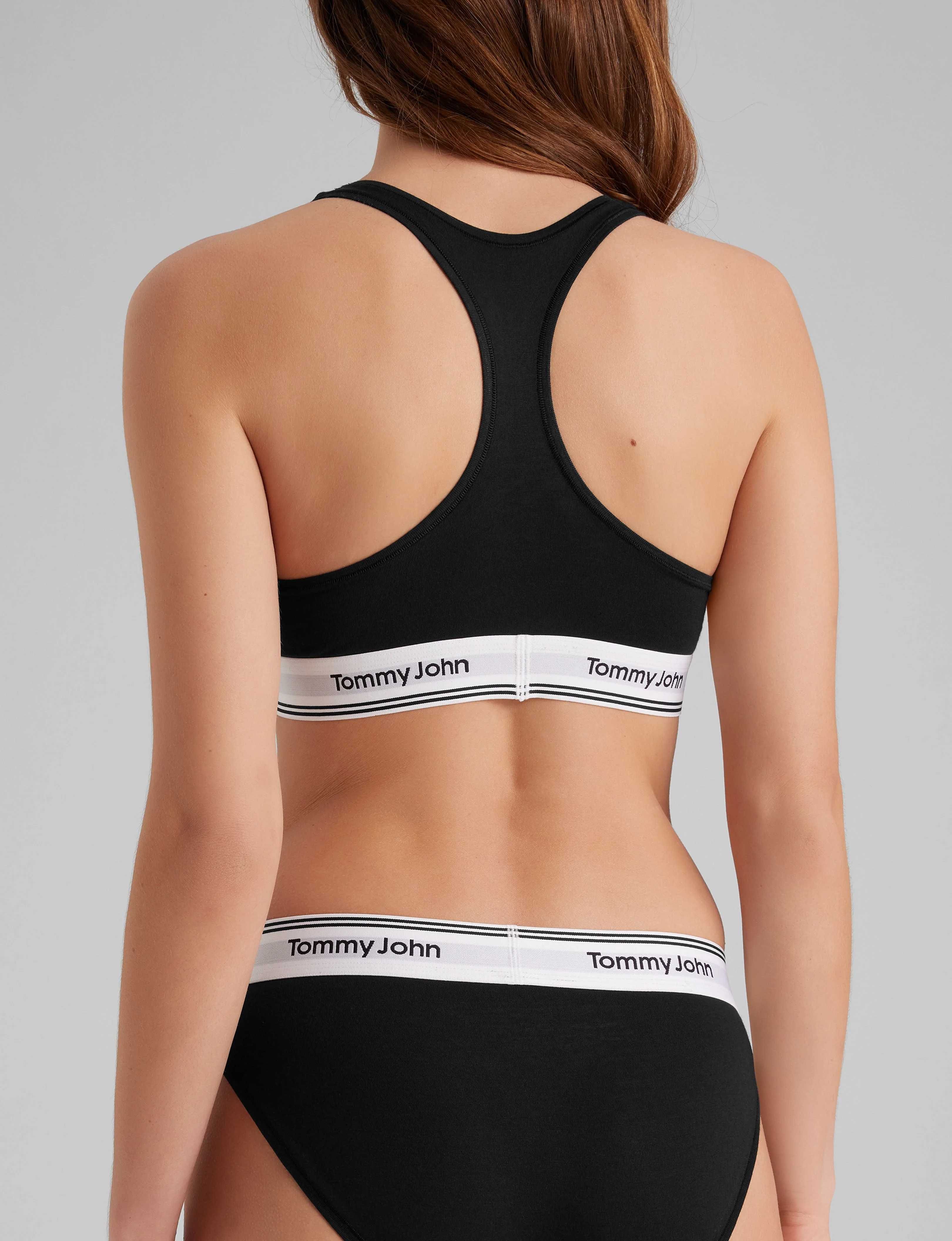 Signature Cotton Scoop Bralette - Image 10
