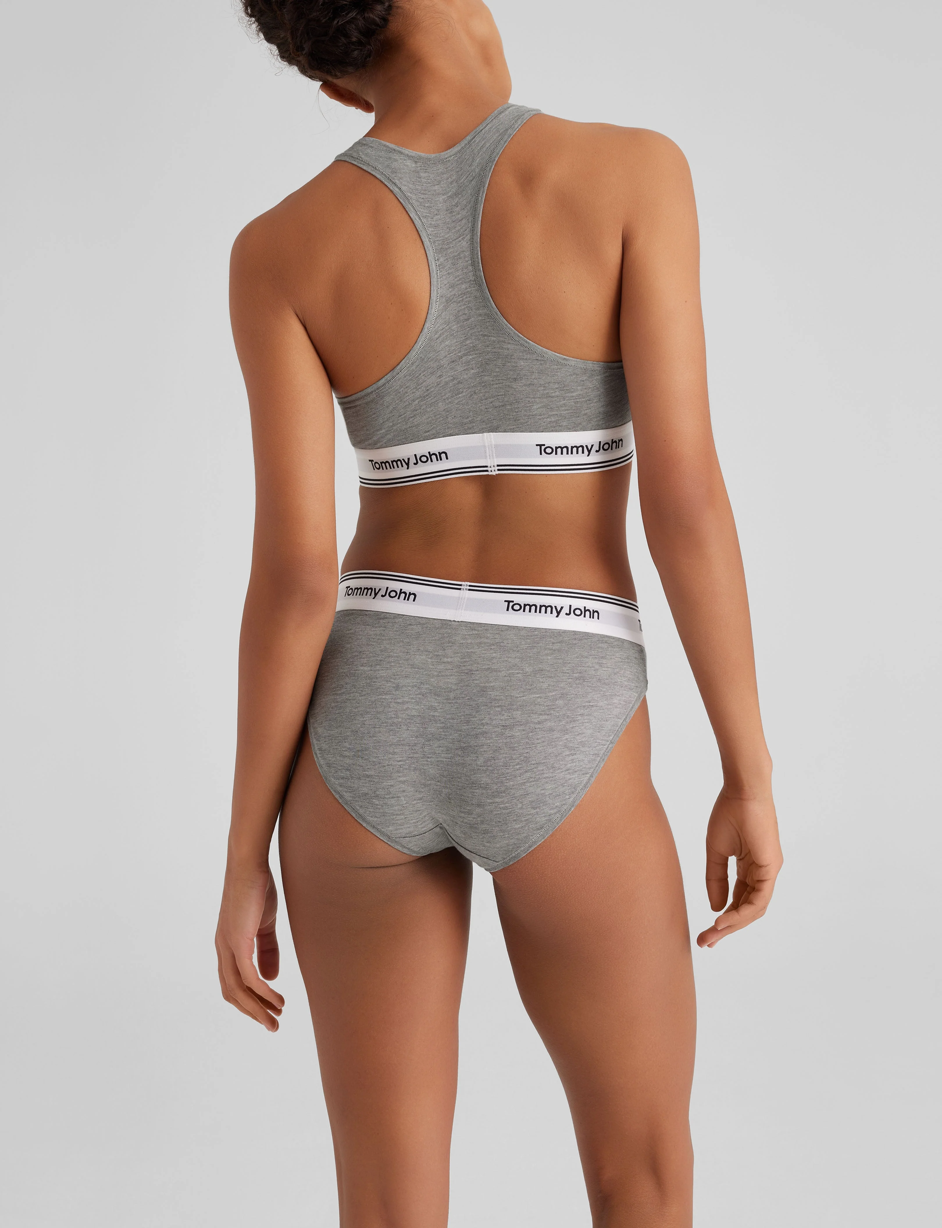 Signature Cotton Scoop Bralette - Image 17