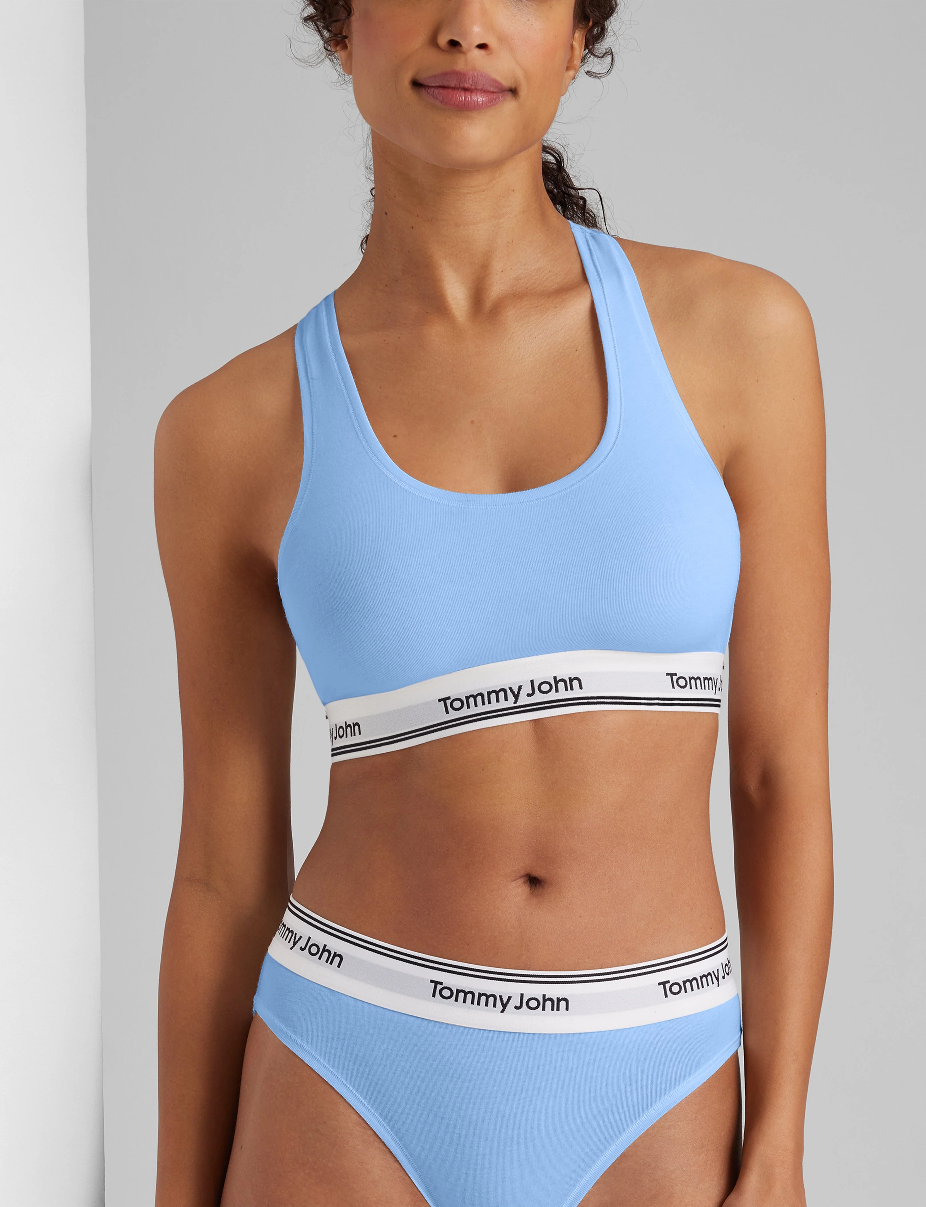 Signature Cotton Scoop Bralette - Image 28