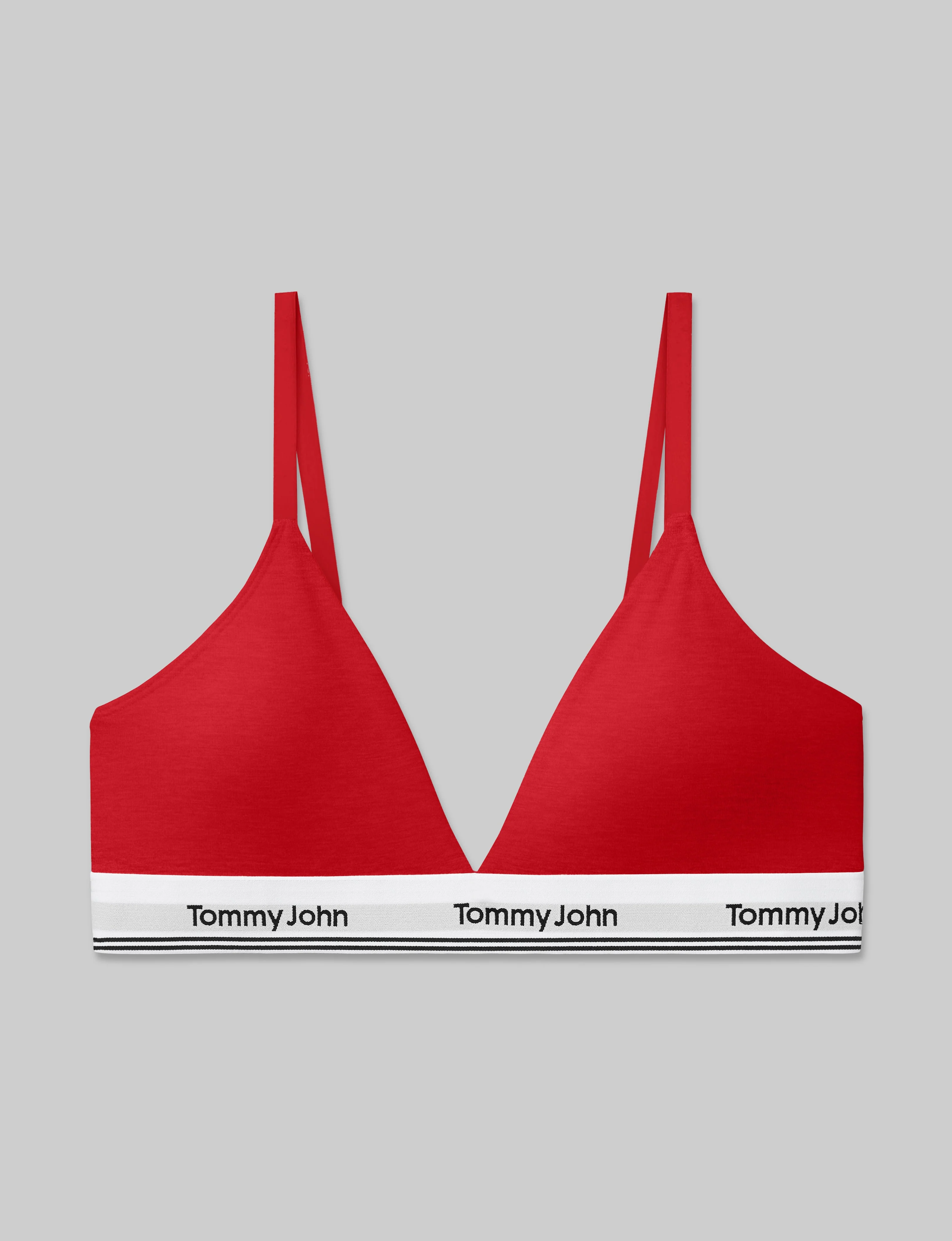 Signature Cotton Triangle Bralette - Image 5