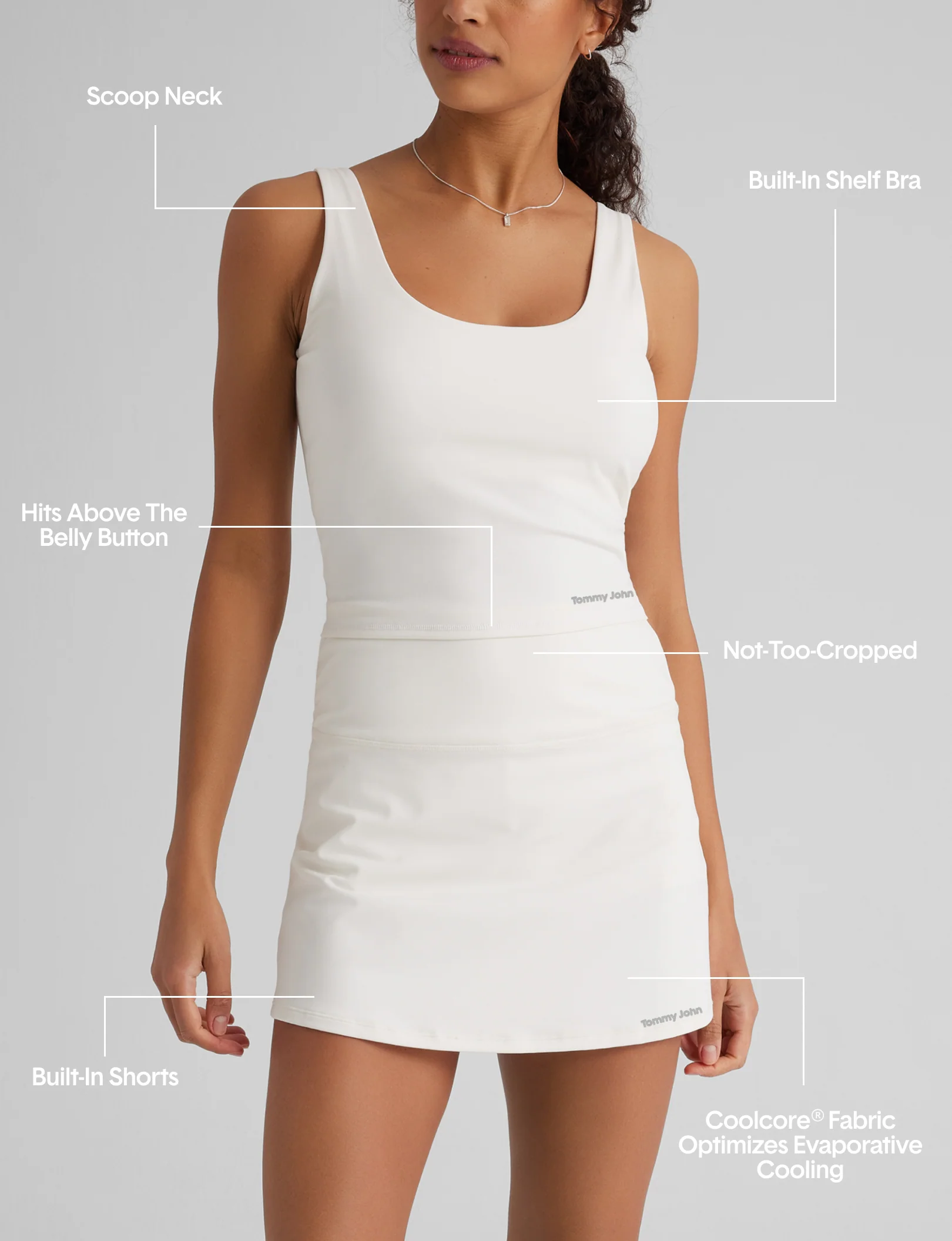 Women's Crop Tank & Tennis Skirt Set - Image 15