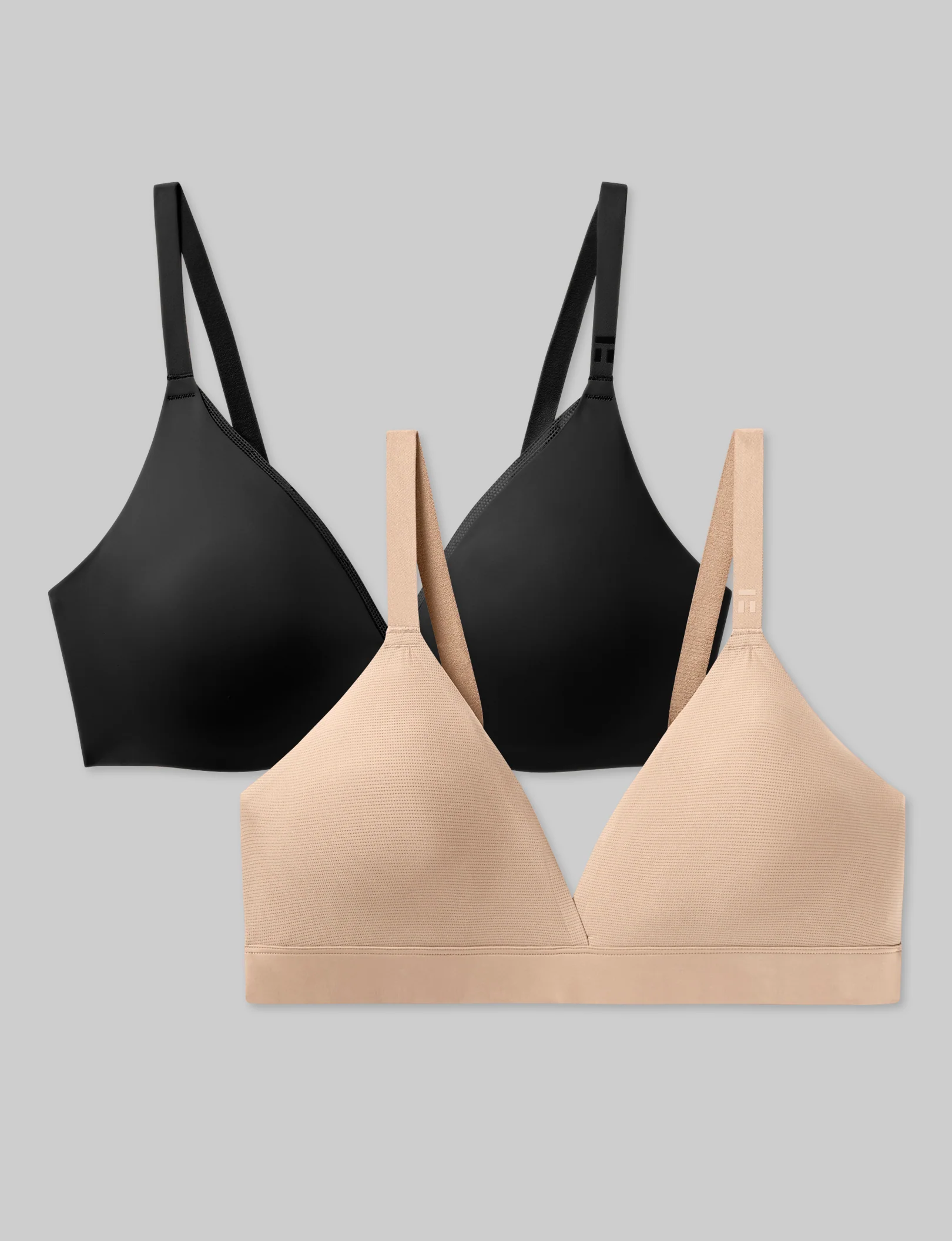 Air Plunge Bra and Air Triangle Bralette Set (2-Pack) - Image 8