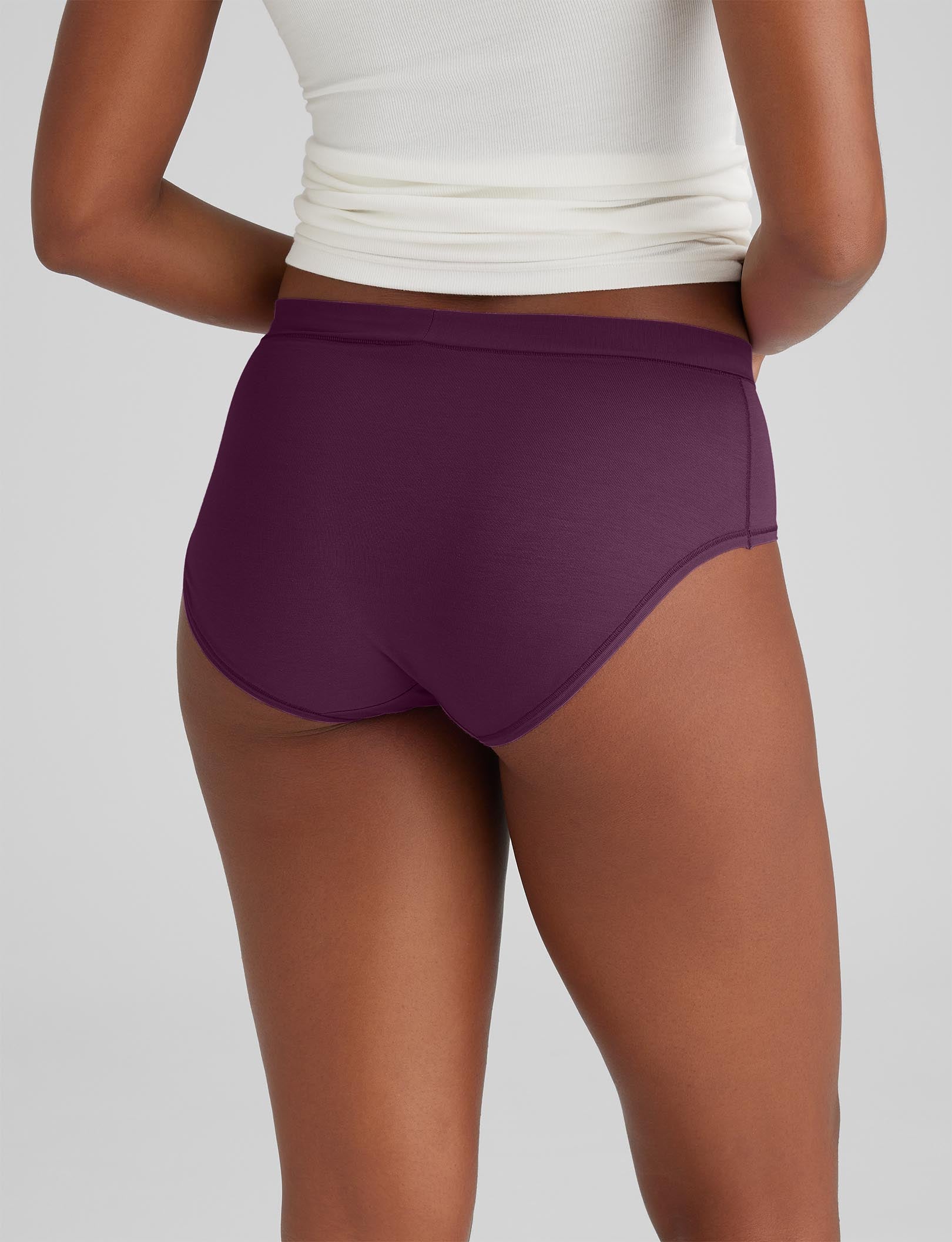Women's Cool Cotton High Rise Brief - Image 11
