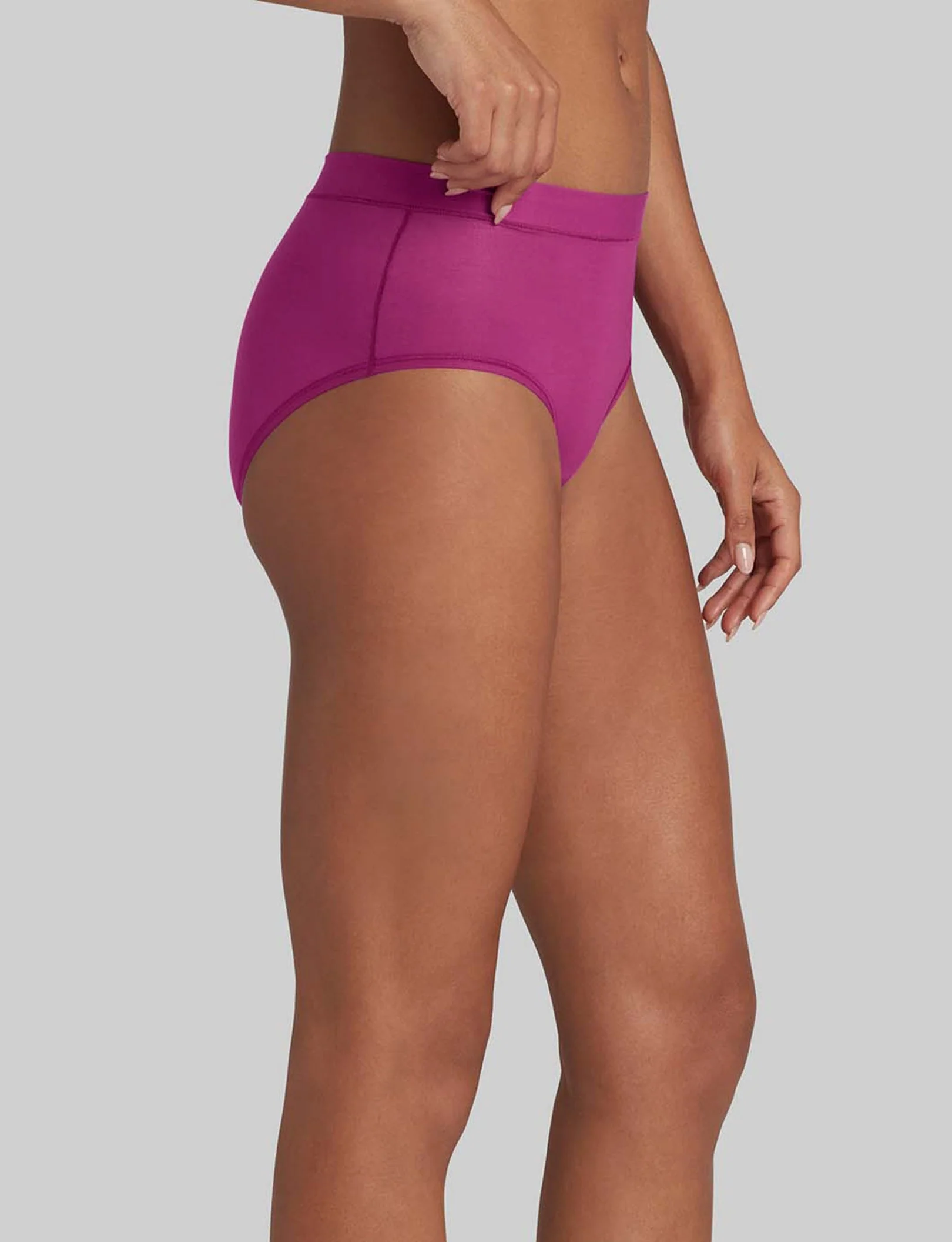Women's Cool Cotton High Rise Brief - Image 16