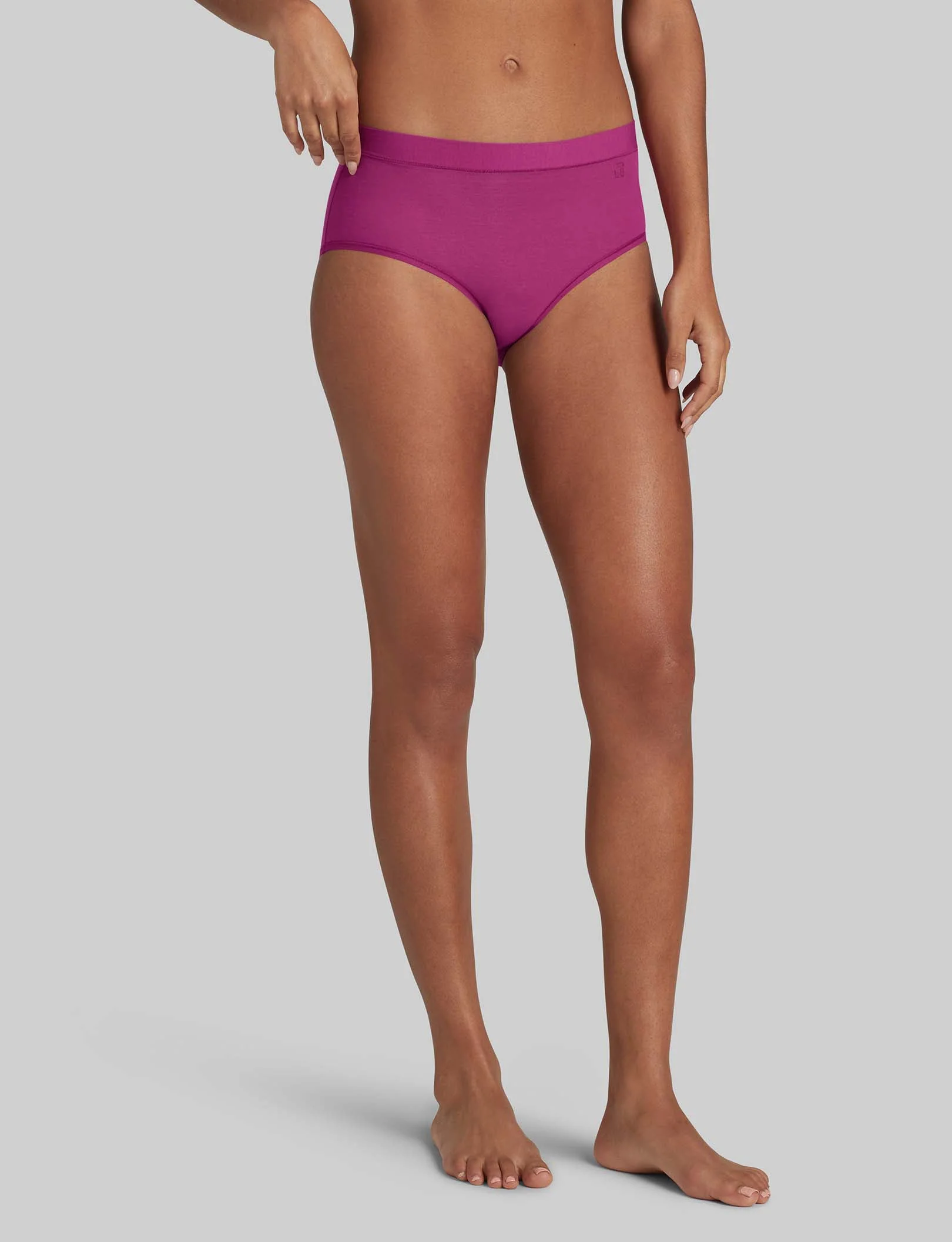 Women's Cool Cotton High Rise Brief - Image 19
