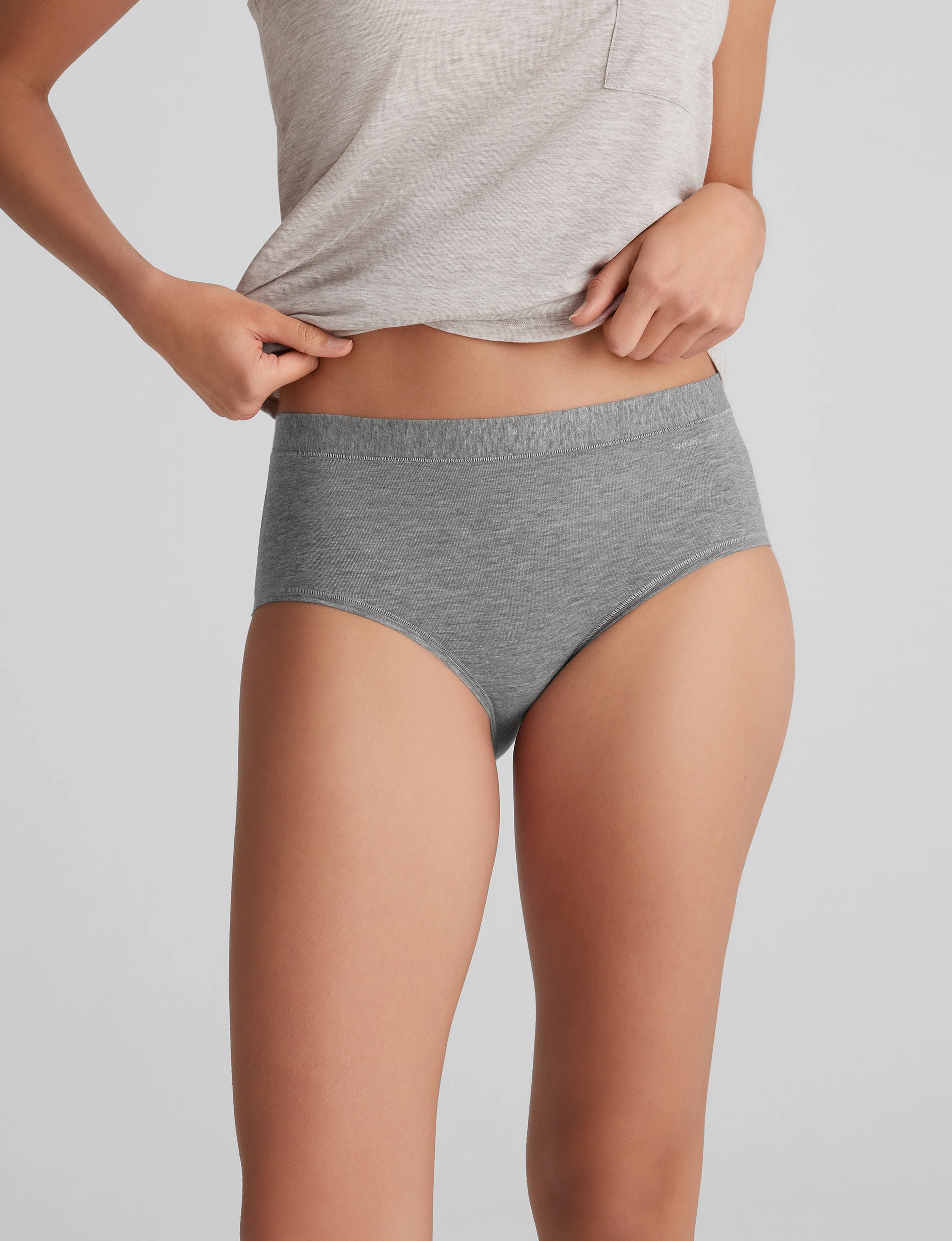 Women's Cool Cotton High Rise Brief - Image 10
