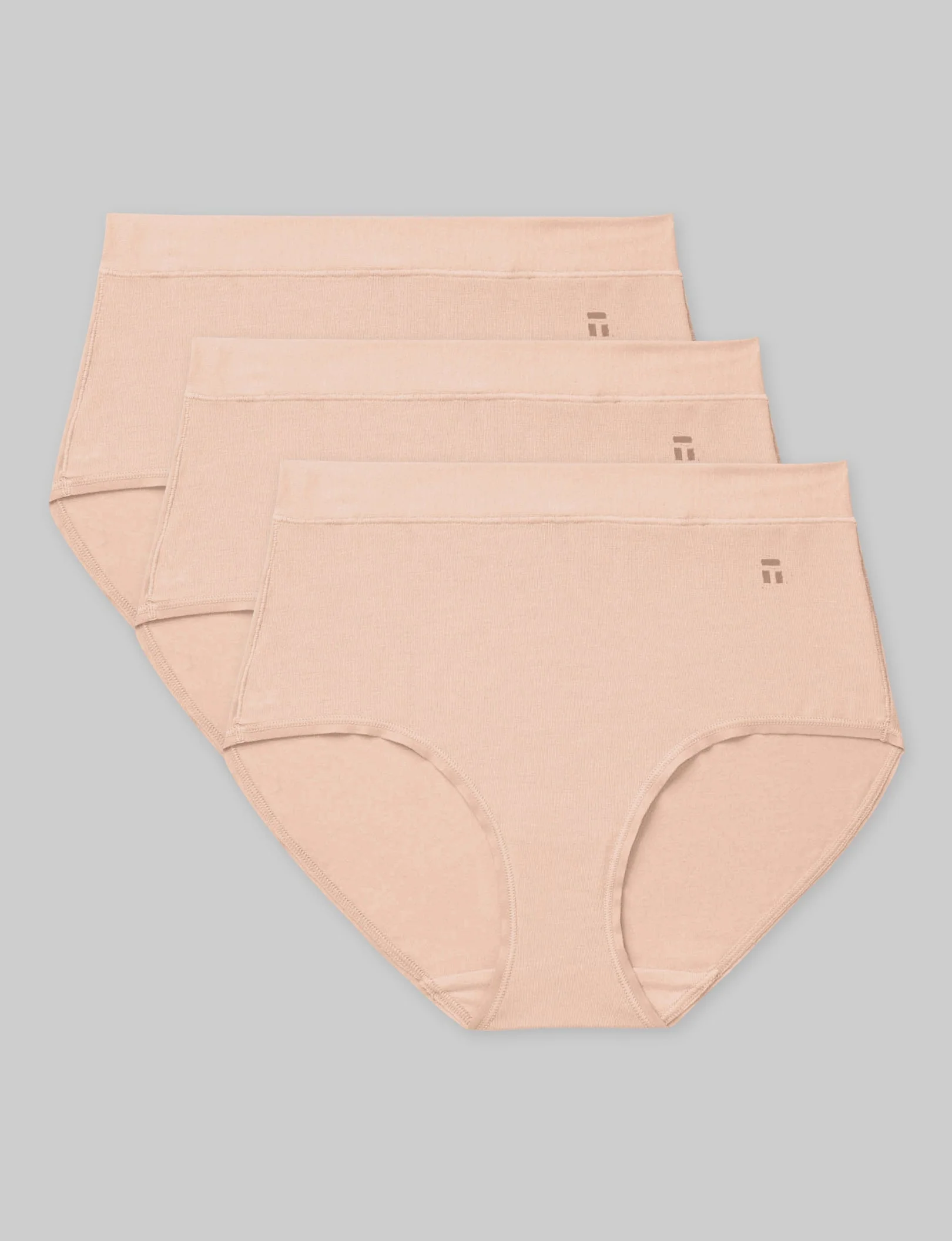 Women's Cool Cotton High Rise Brief (3-Pack) - Image 21