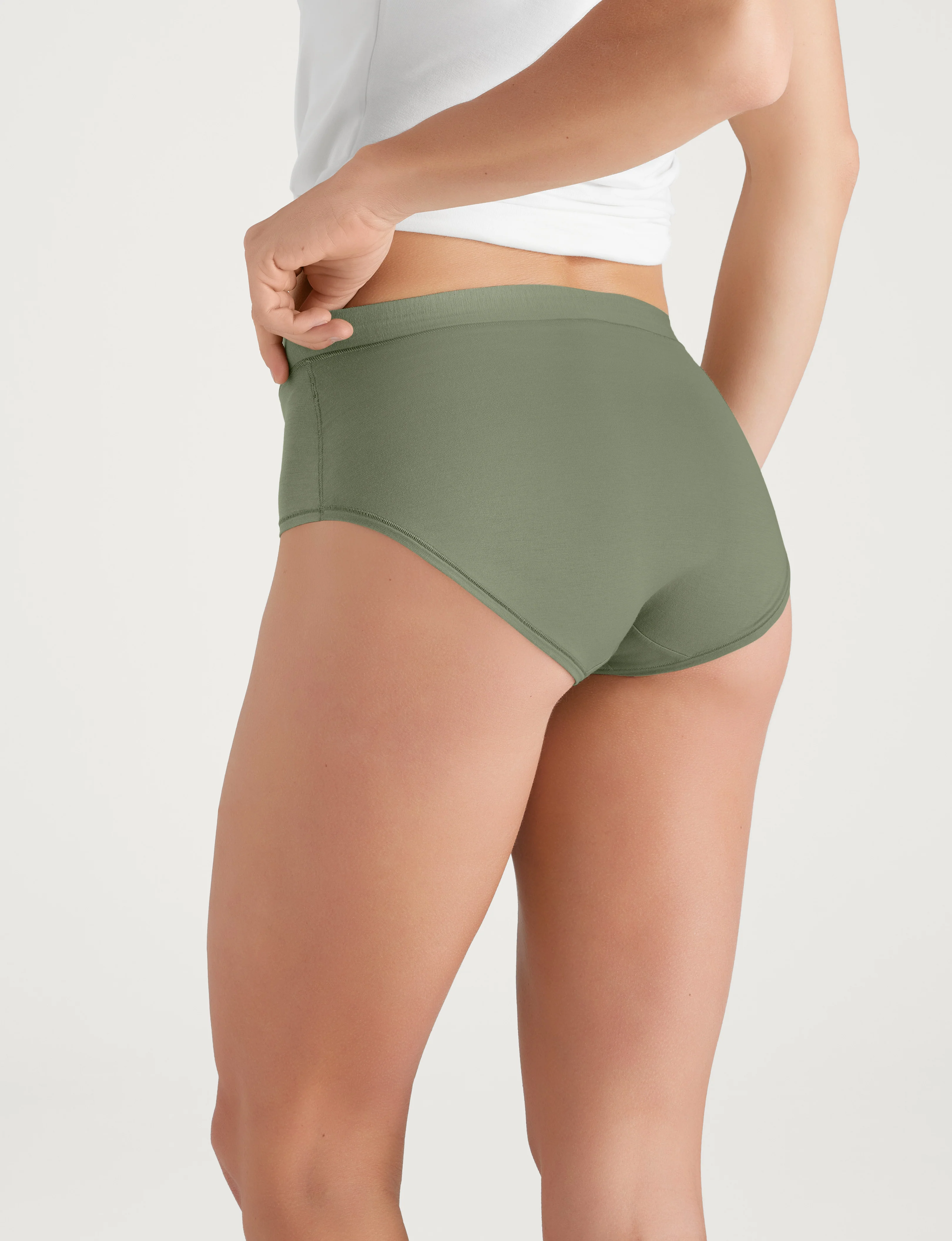 Women's Cool Cotton High Rise Brief - Image 46