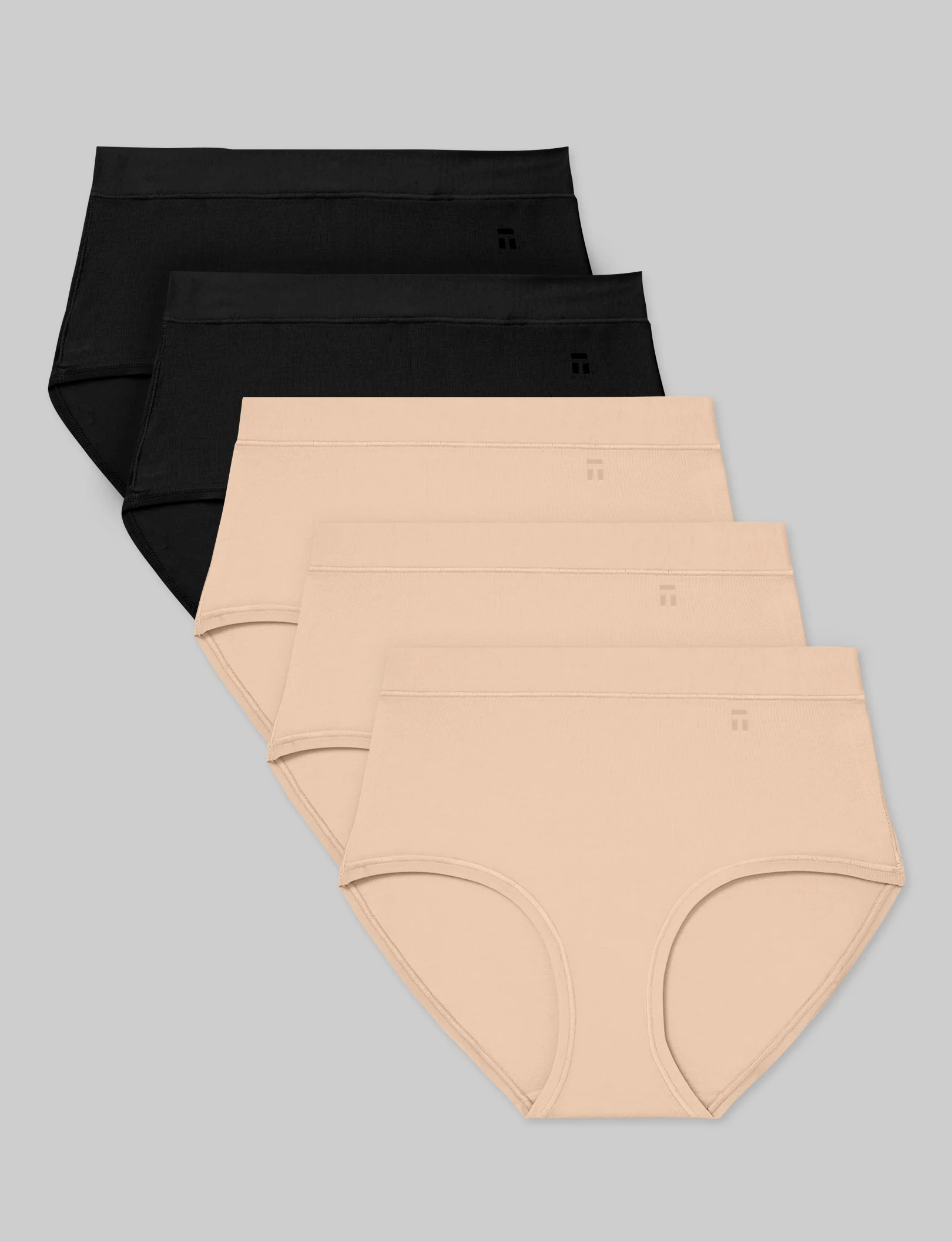 Women's Cool Cotton High Rise Brief (5-Pack) - Image 11