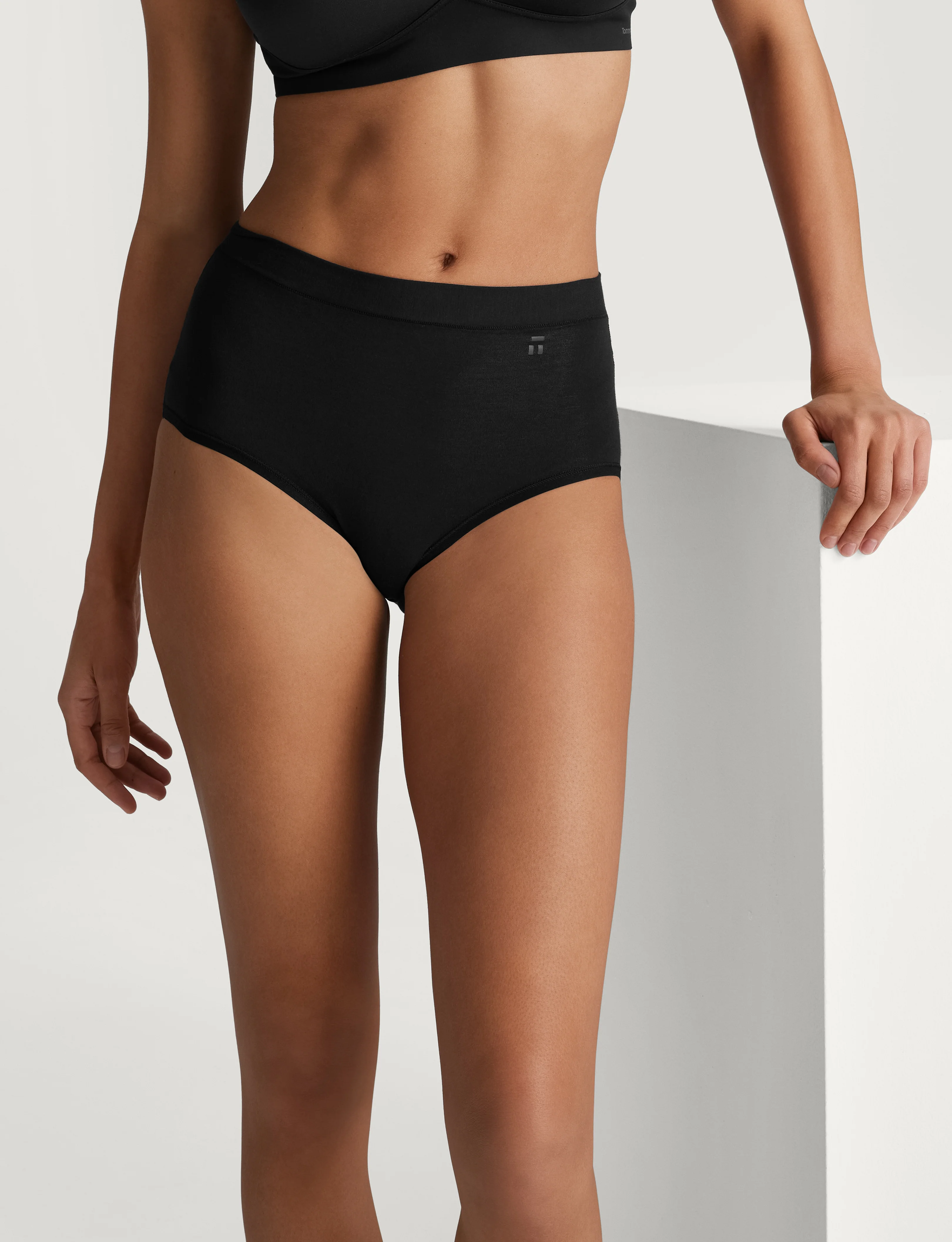 Women's Cool Cotton High Rise Brief (5-Pack) - Image 26