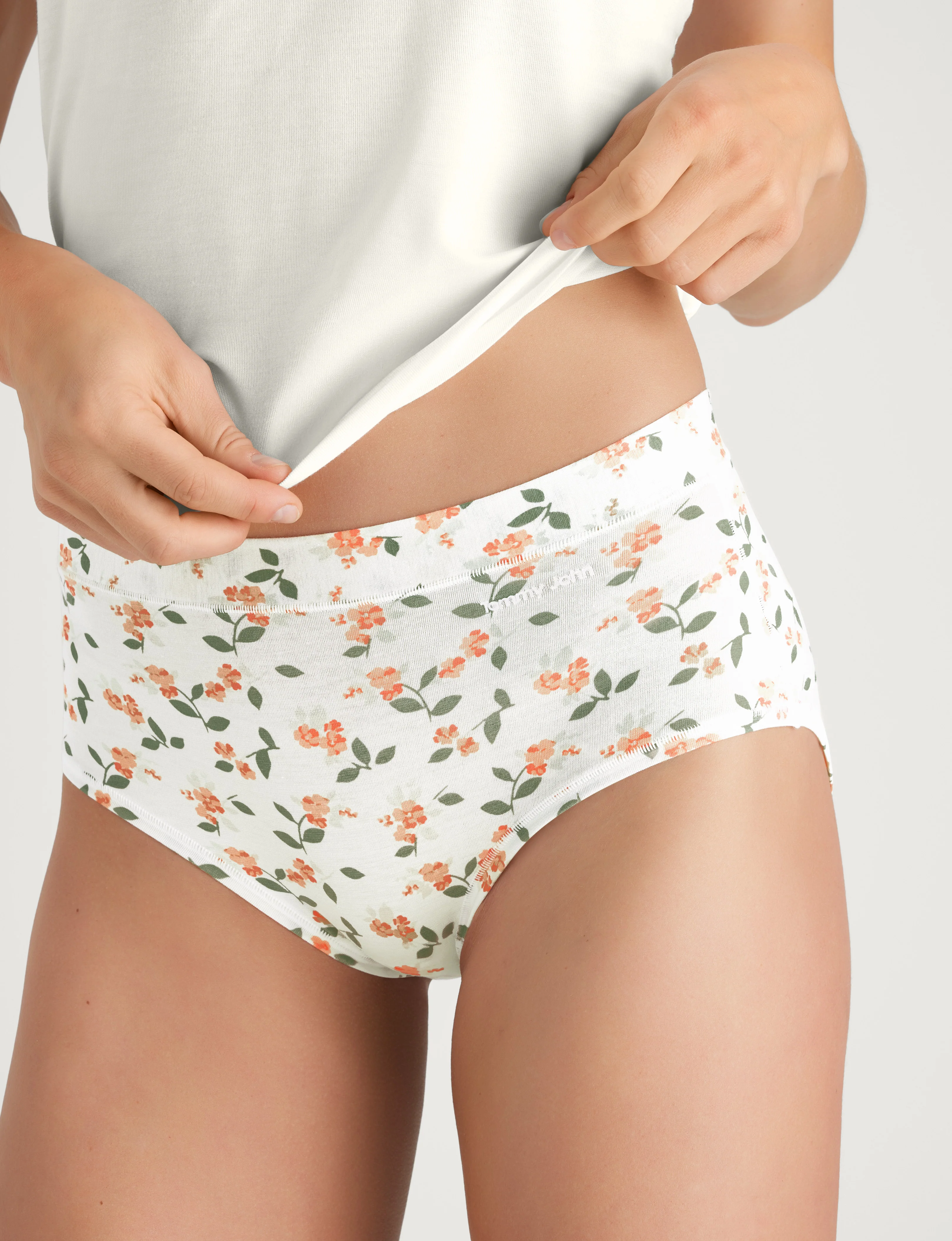 Women's Cool Cotton High Rise Brief - Image 51