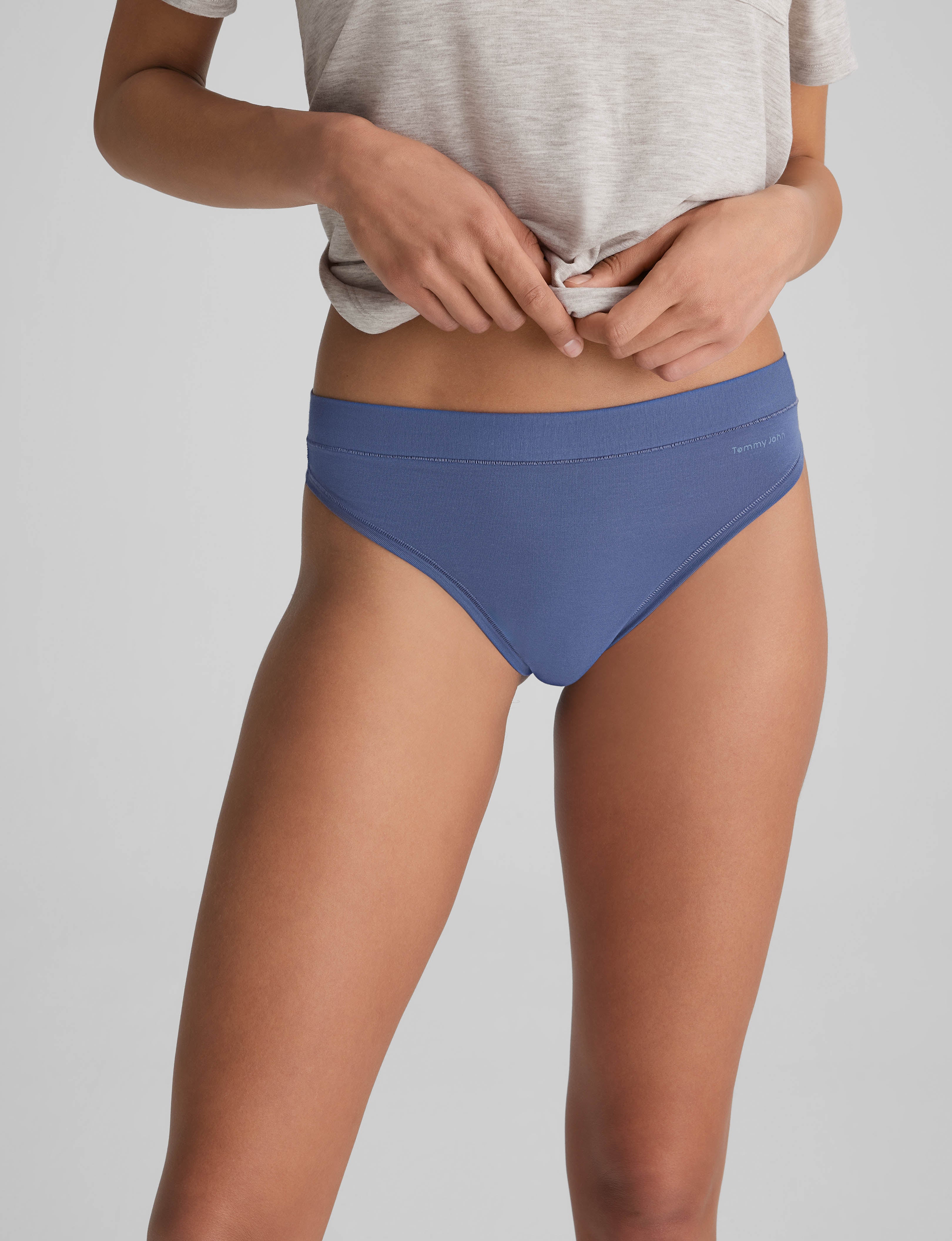 Women's Cool Cotton Thong - Image 11