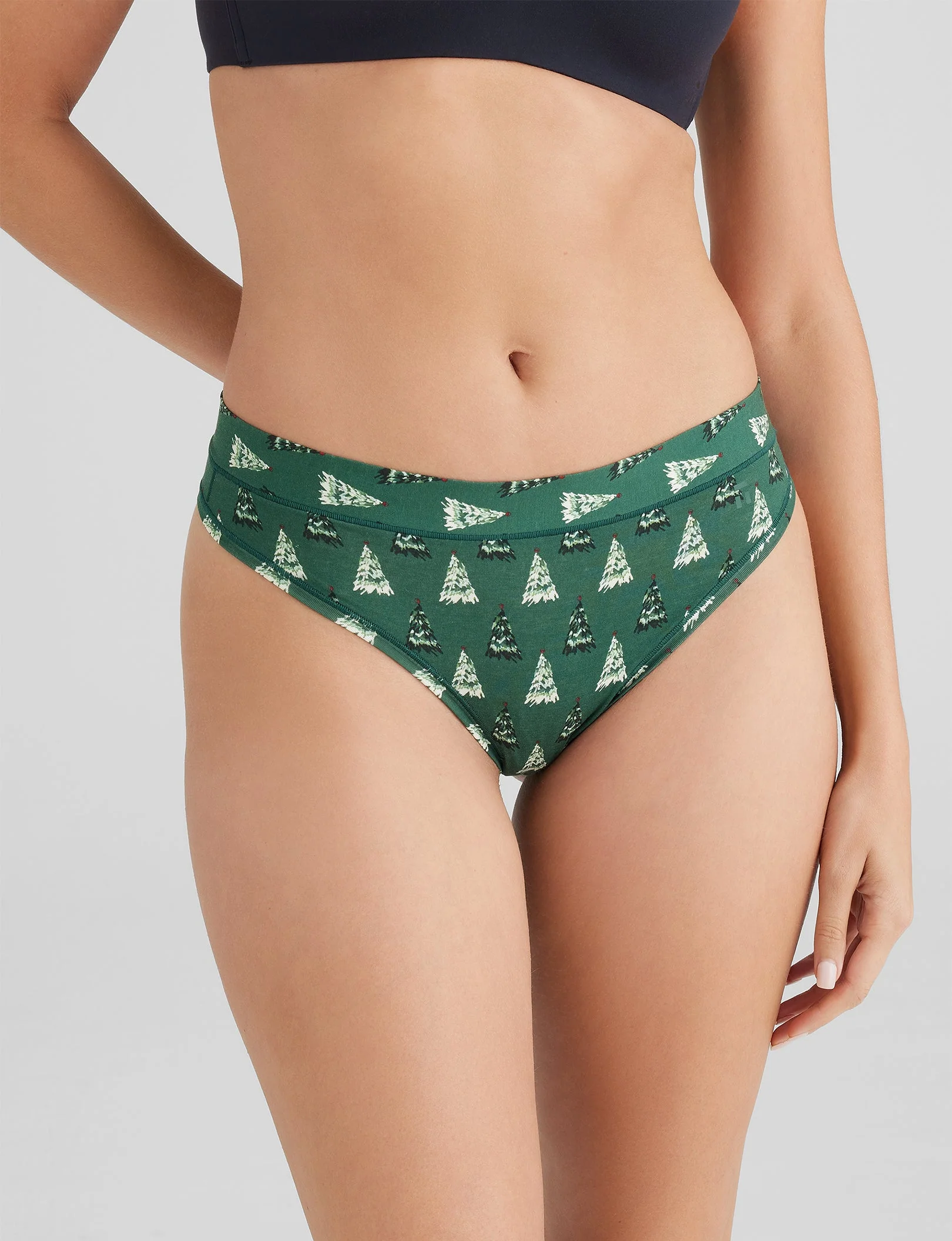 Women's Cool Cotton Thong - Image 116
