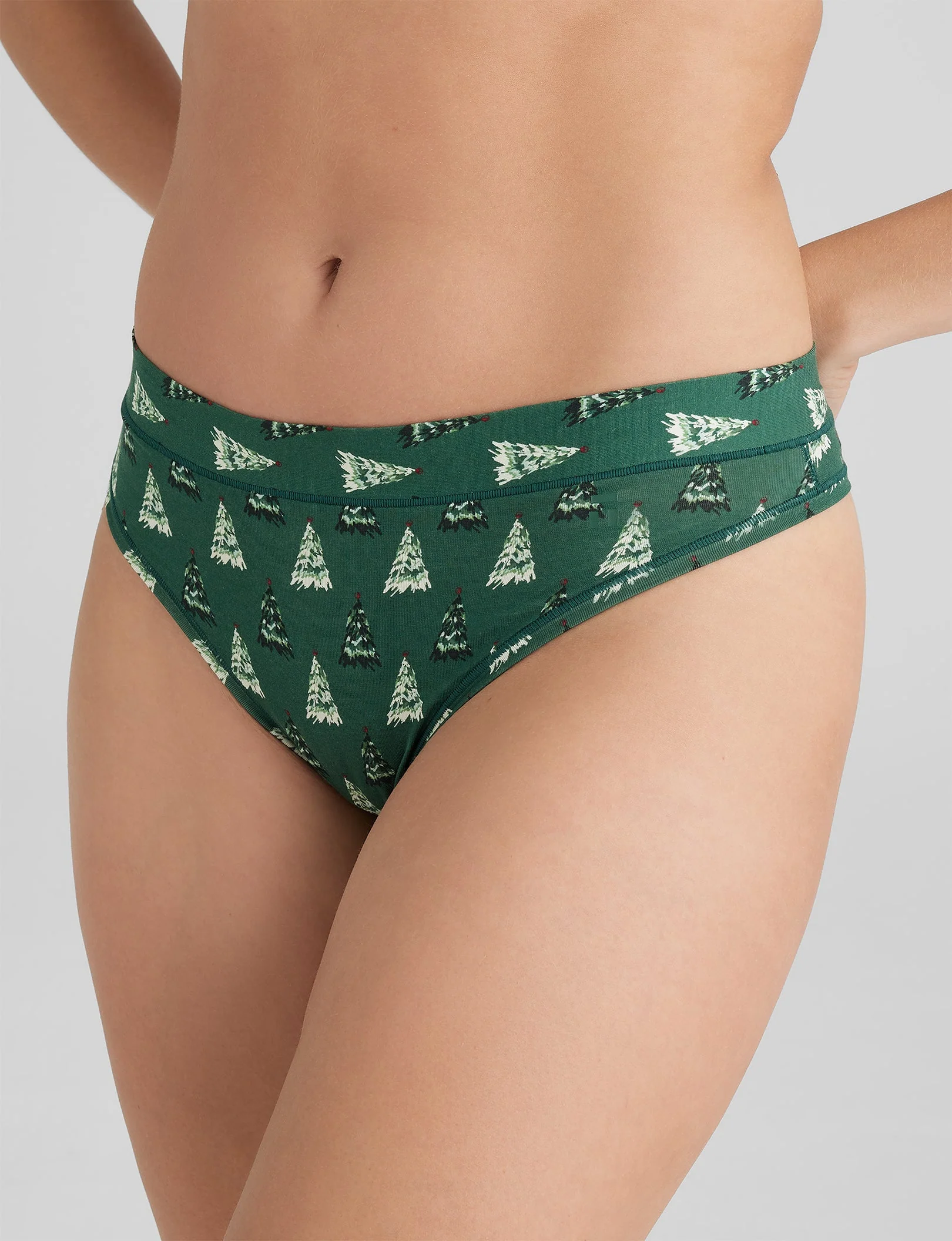 Women's Cool Cotton Thong - Image 117