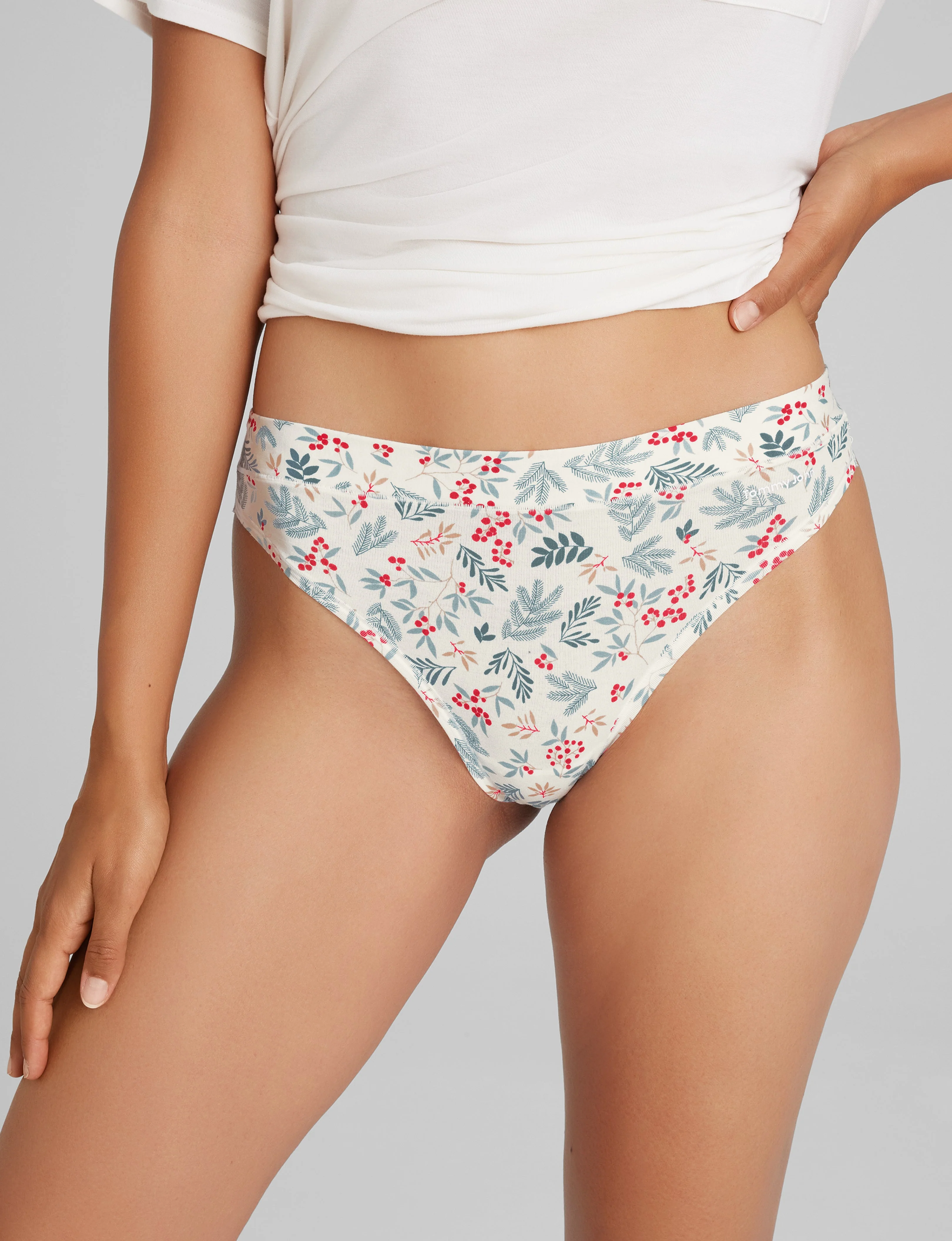 Women's Cool Cotton Thong - Image 7