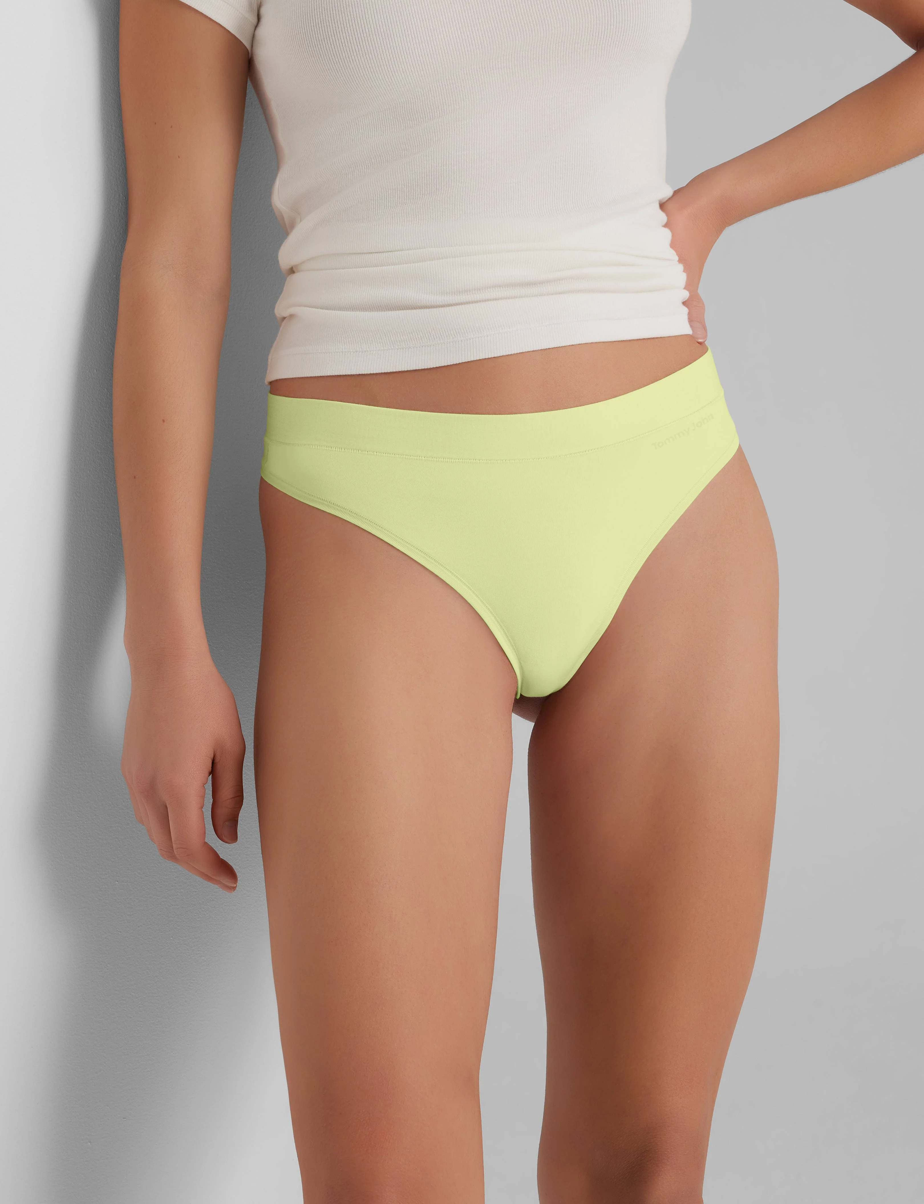 Women's Cool Cotton Thong - Image 95