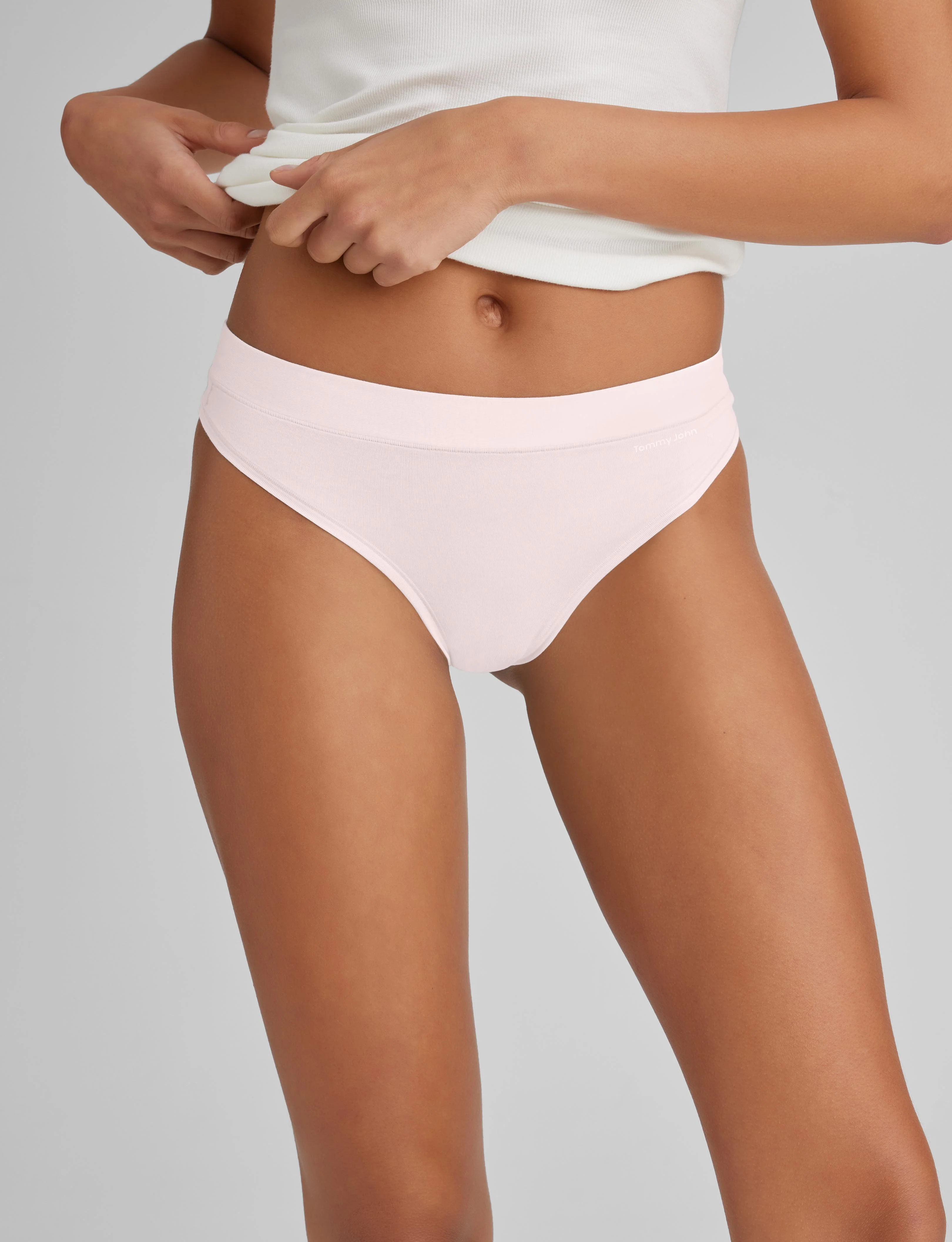 Women's Cool Cotton Thong (3-Pack) - Image 22