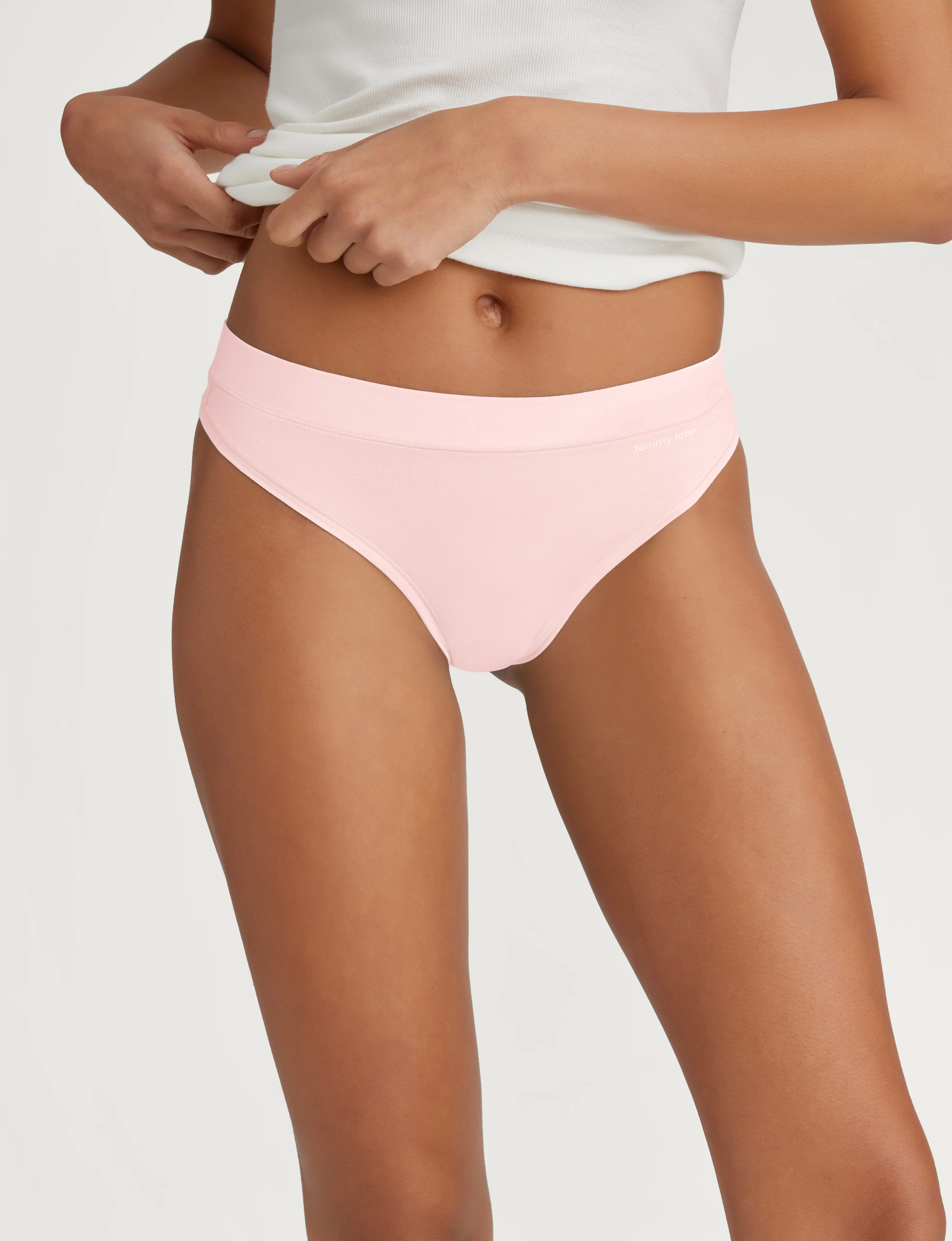 Women's Cool Cotton Thong (5-Pack) - Image 20