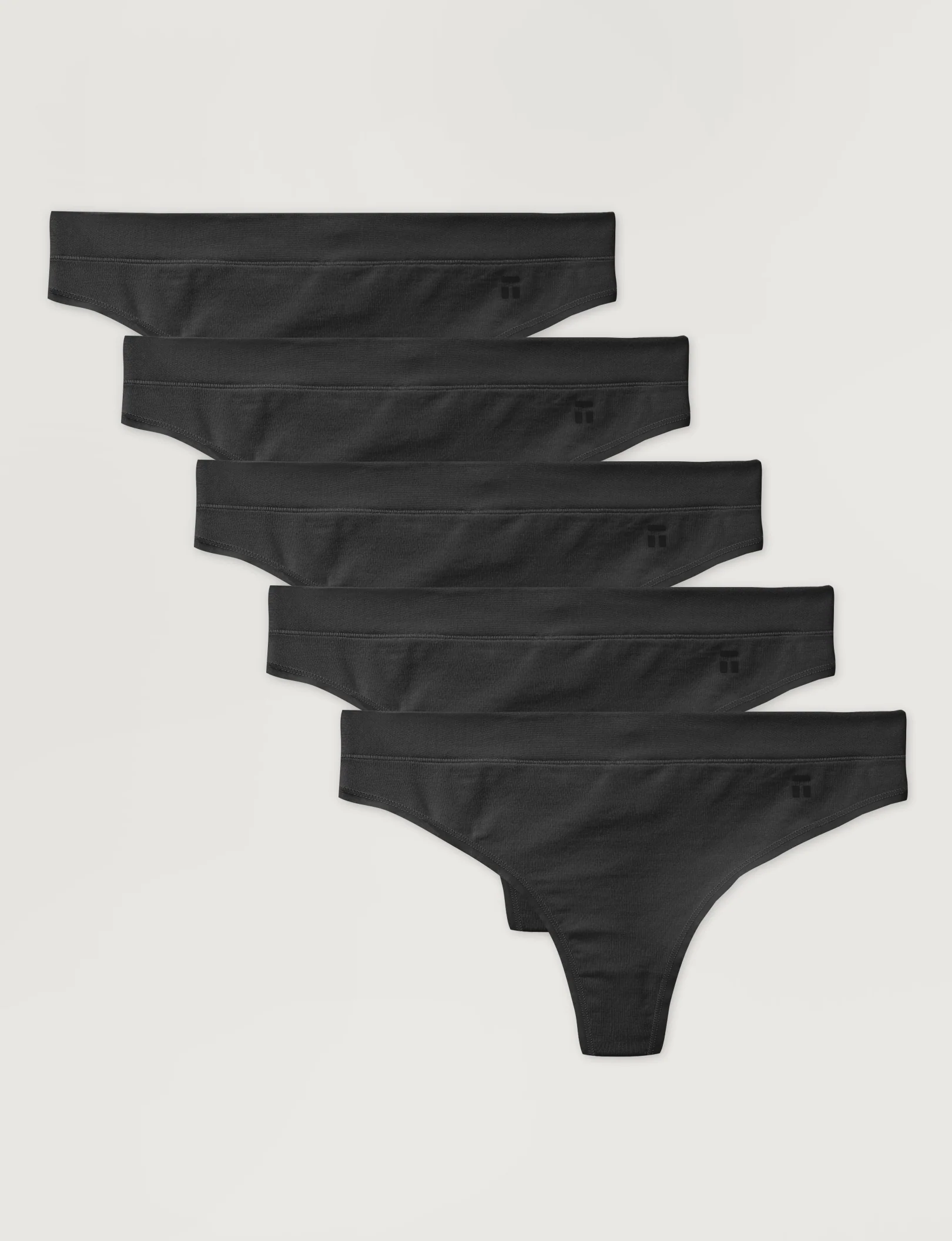 Women's Cool Cotton Thong (5-Pack) - Image 3