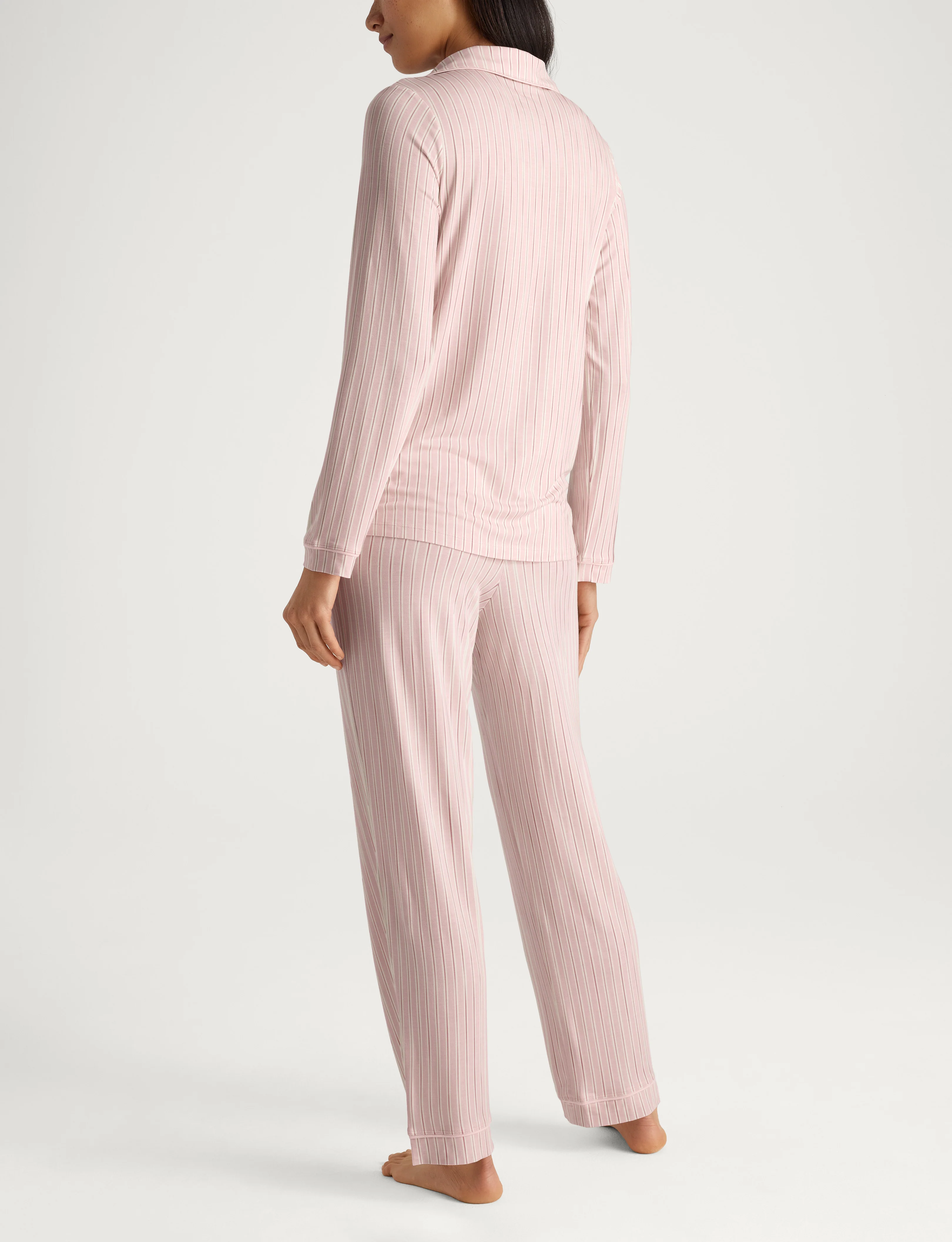 Women's Downtime Long Sleeve Pajama Top & Pant Set - Image 24