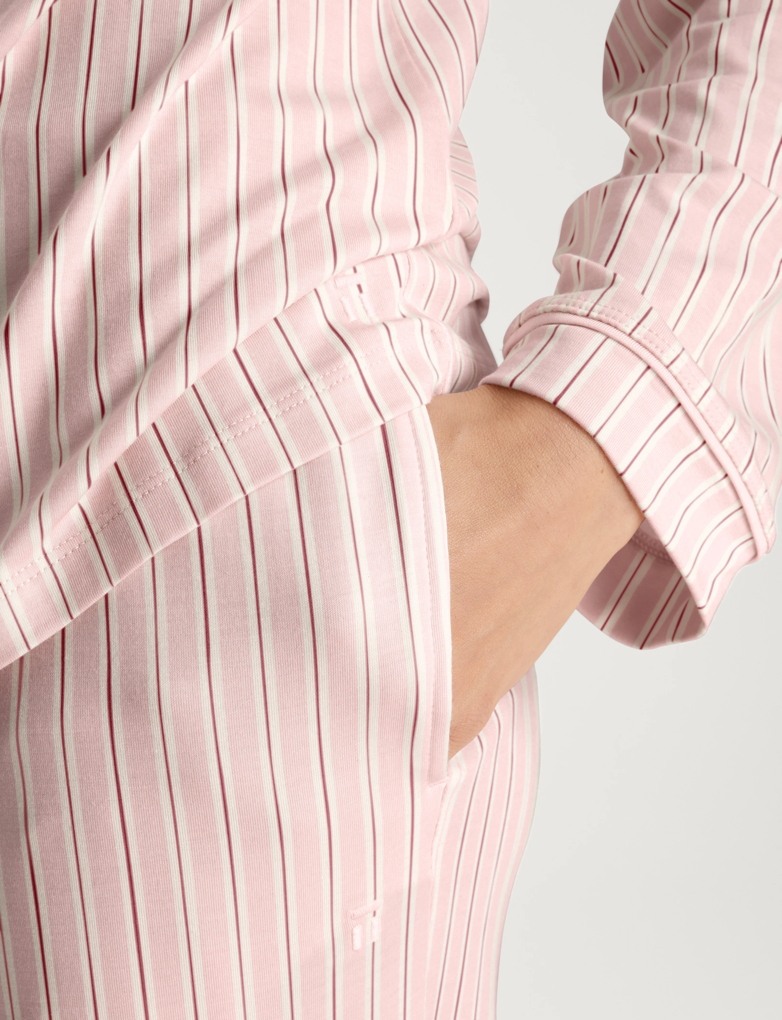 Women's Downtime Long Sleeve Pajama Top & Pant Set - Image 25