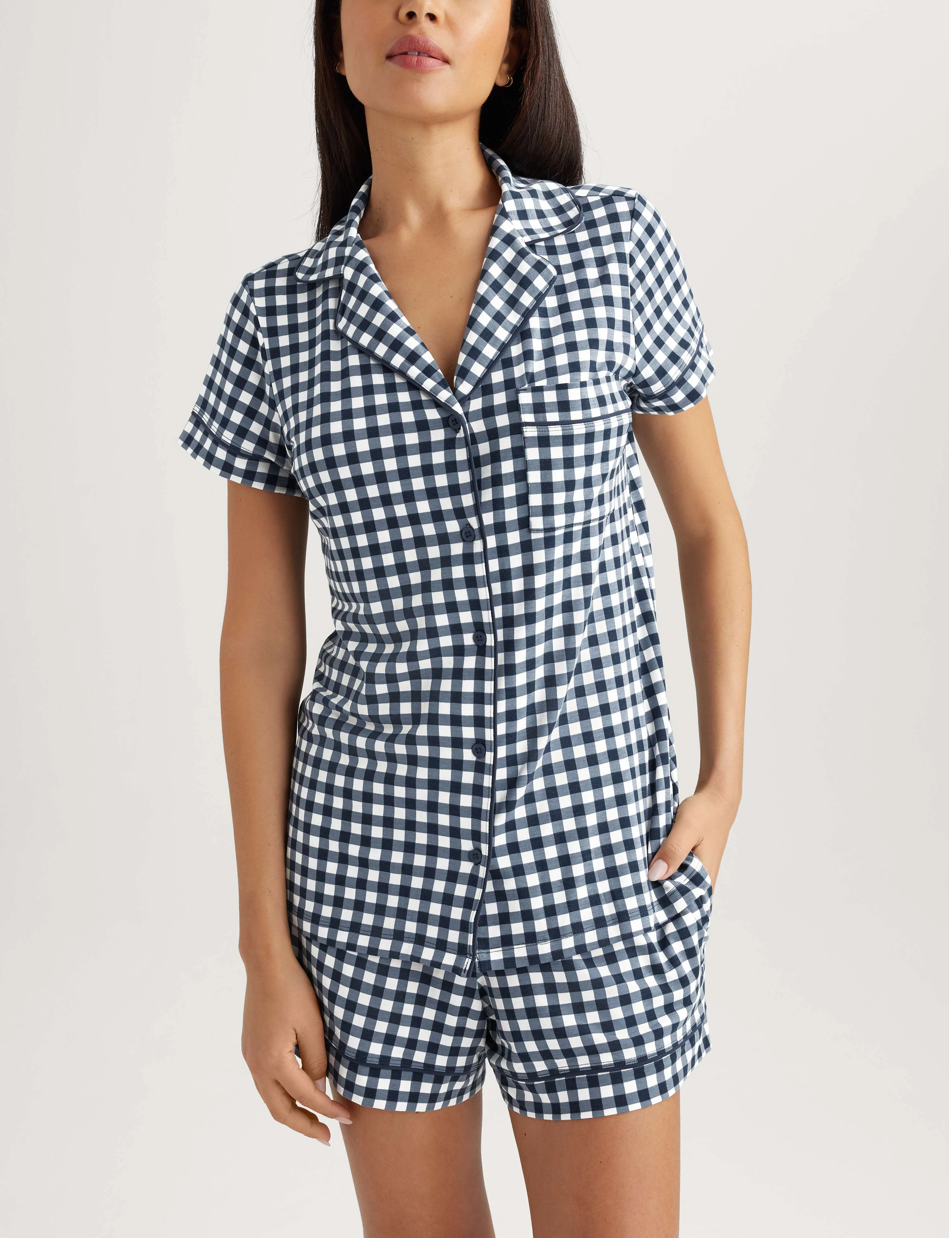 Women's Downtime Pajama Top & Short Set - Image 4
