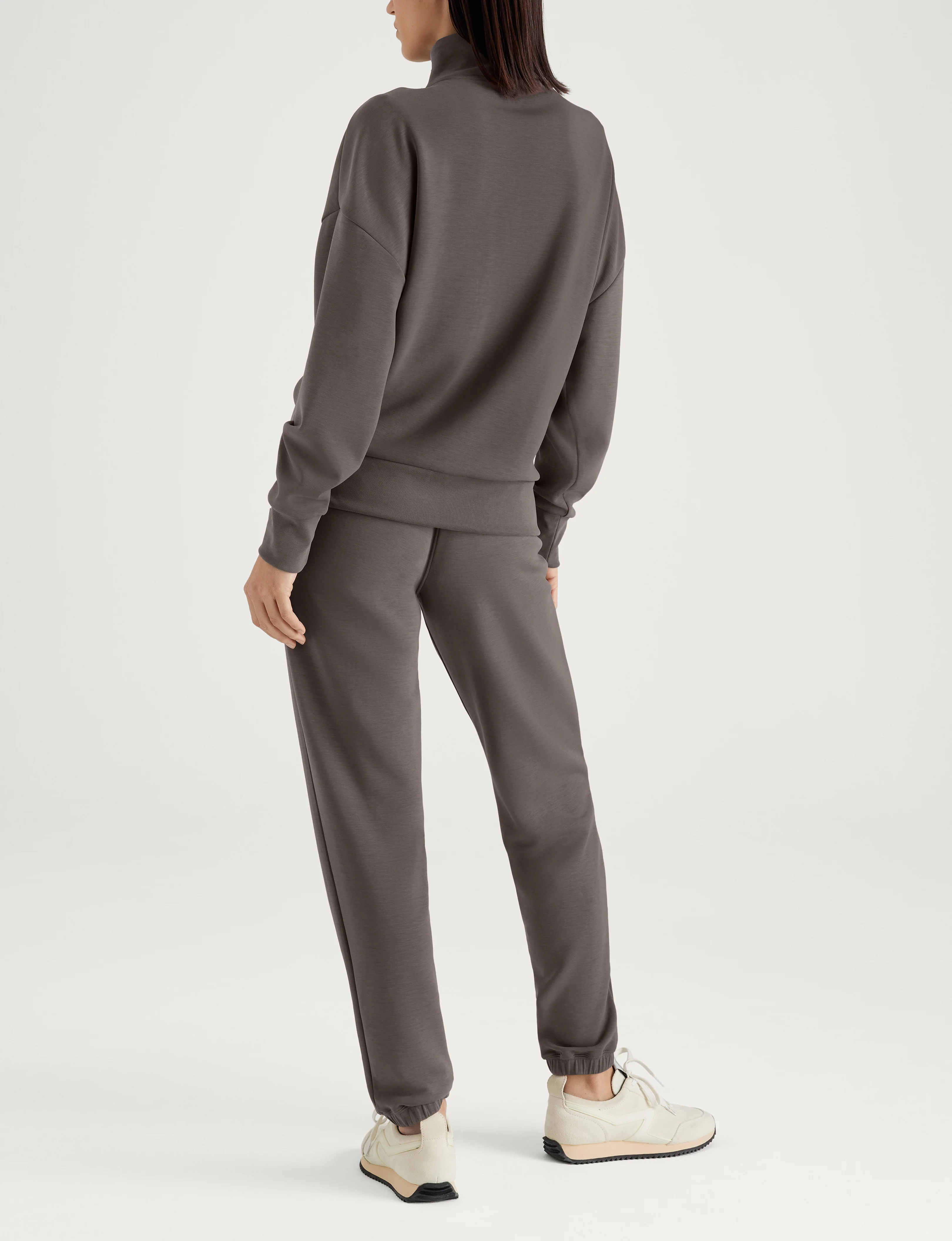 Women's Luxe Traveler Knit Quarter Zip & Jogger Set - Image 29