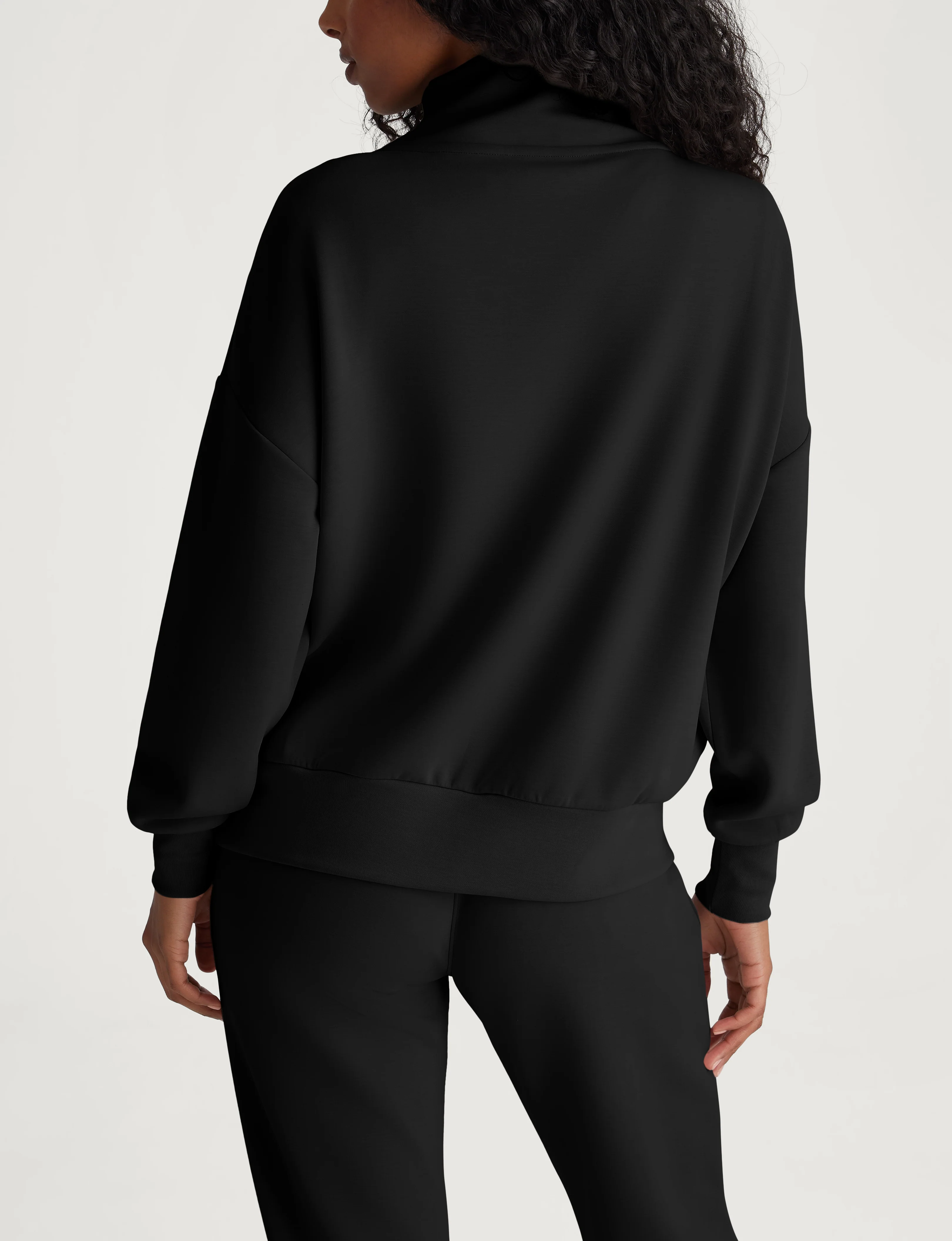Women’s Luxe Traveler Knit Quarter-Zip - Image 11