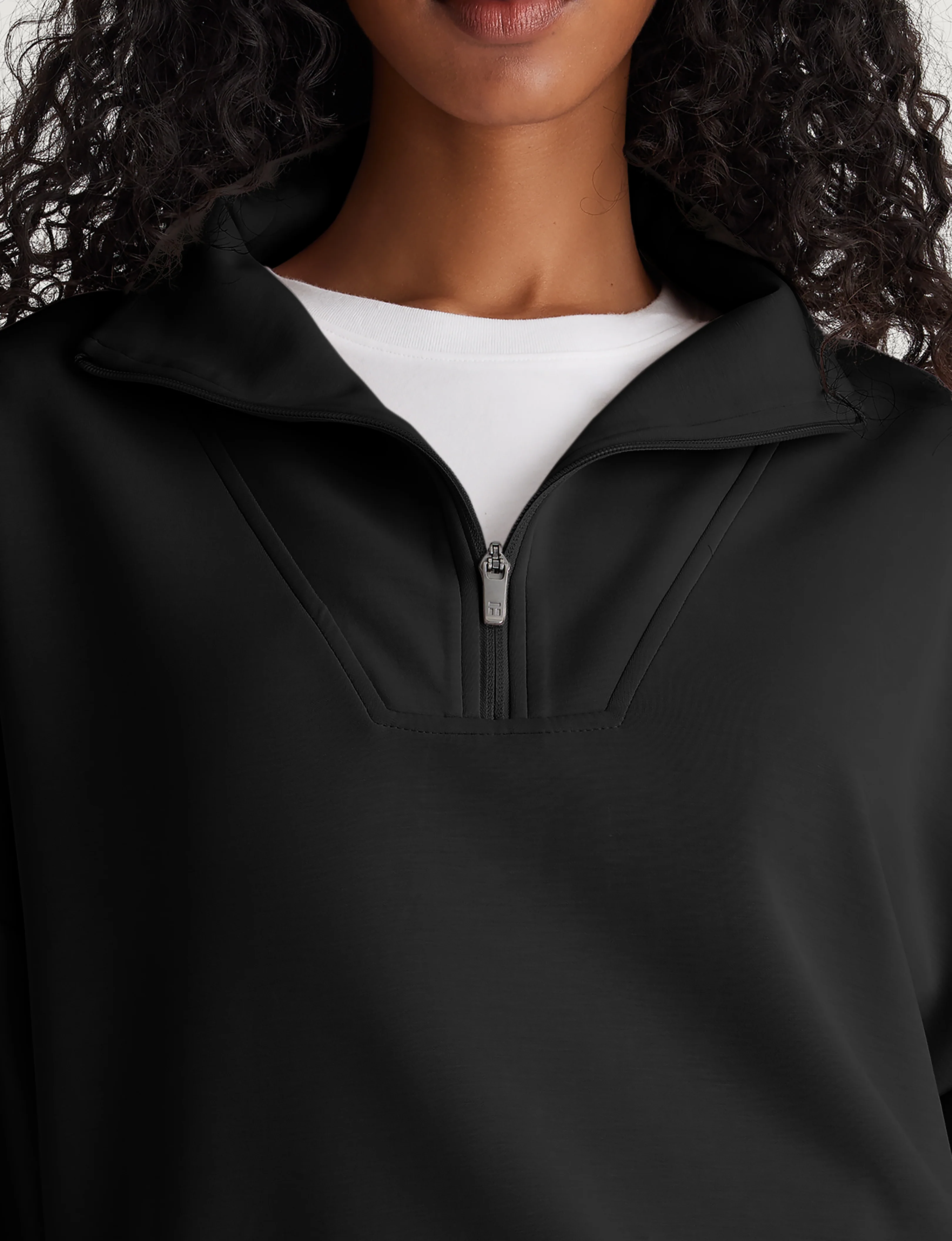 Women’s Luxe Traveler Knit Quarter-Zip - Image 12