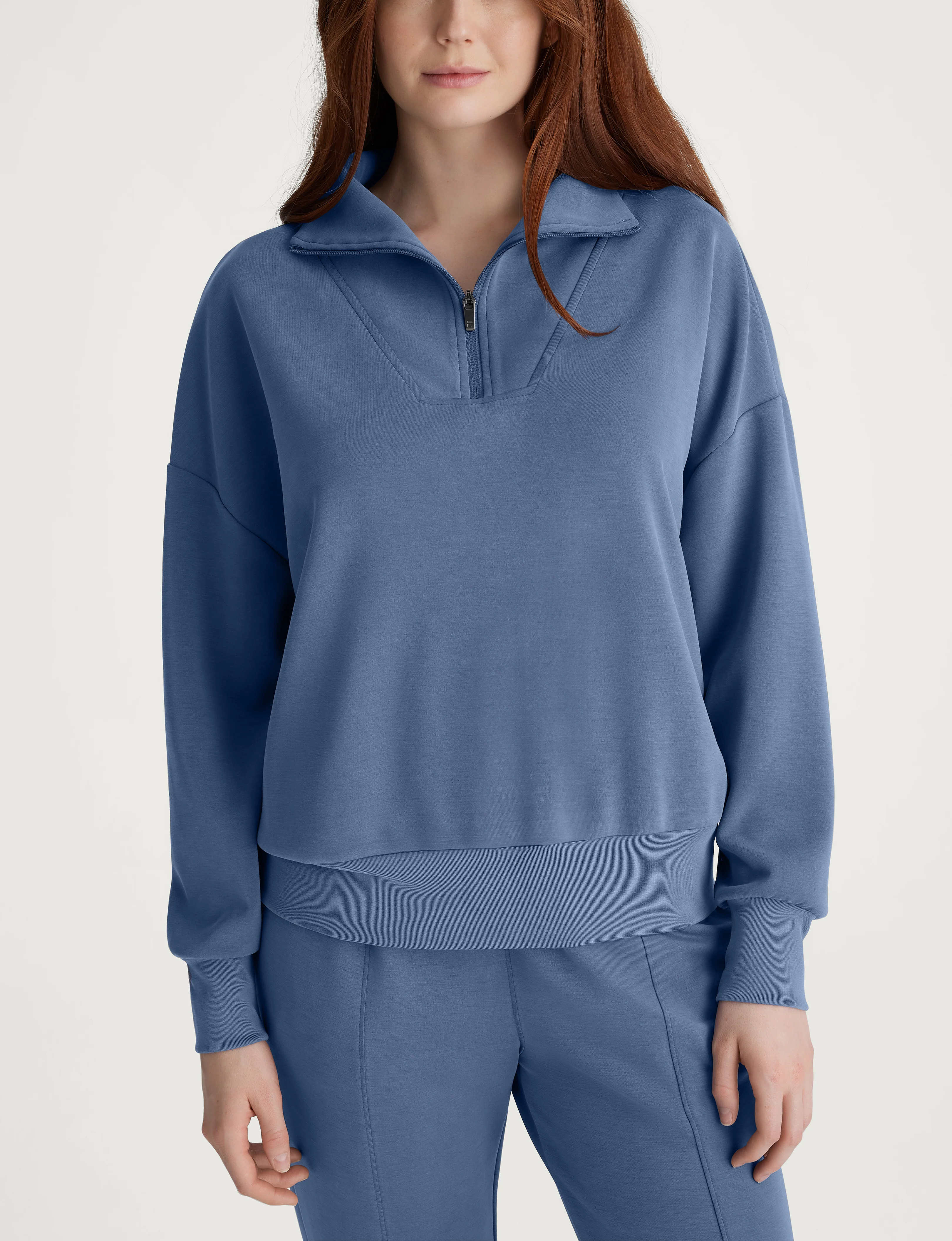 Women’s Luxe Traveler Knit Quarter-Zip - Image 14