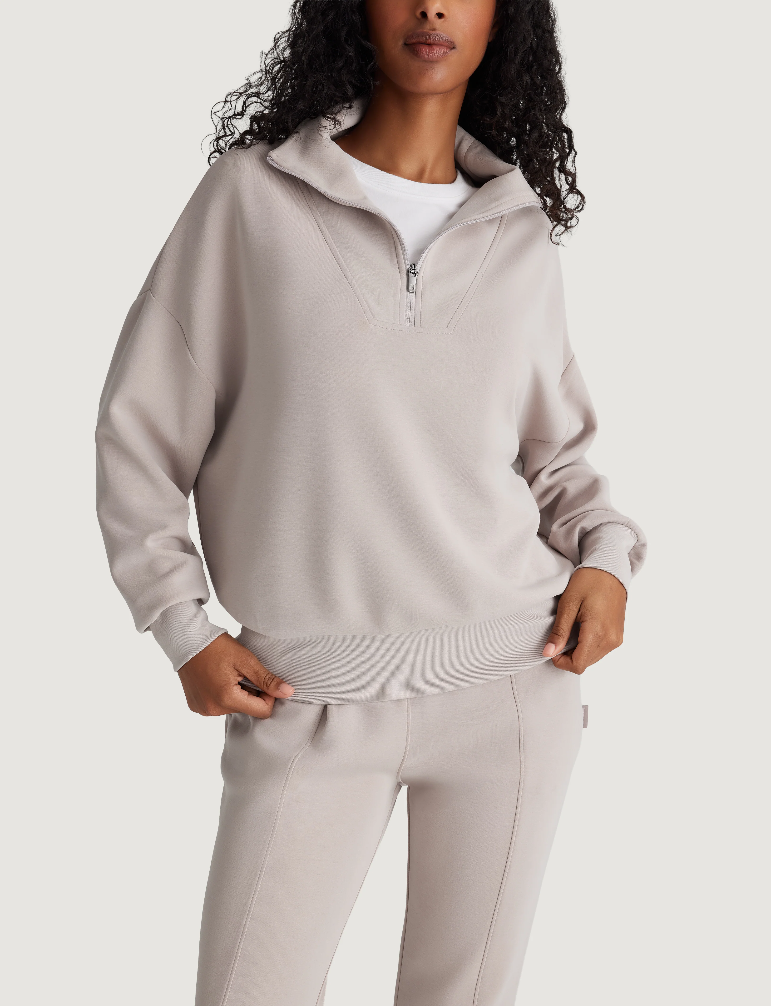 Women’s Luxe Traveler Knit Quarter-Zip - Image 18