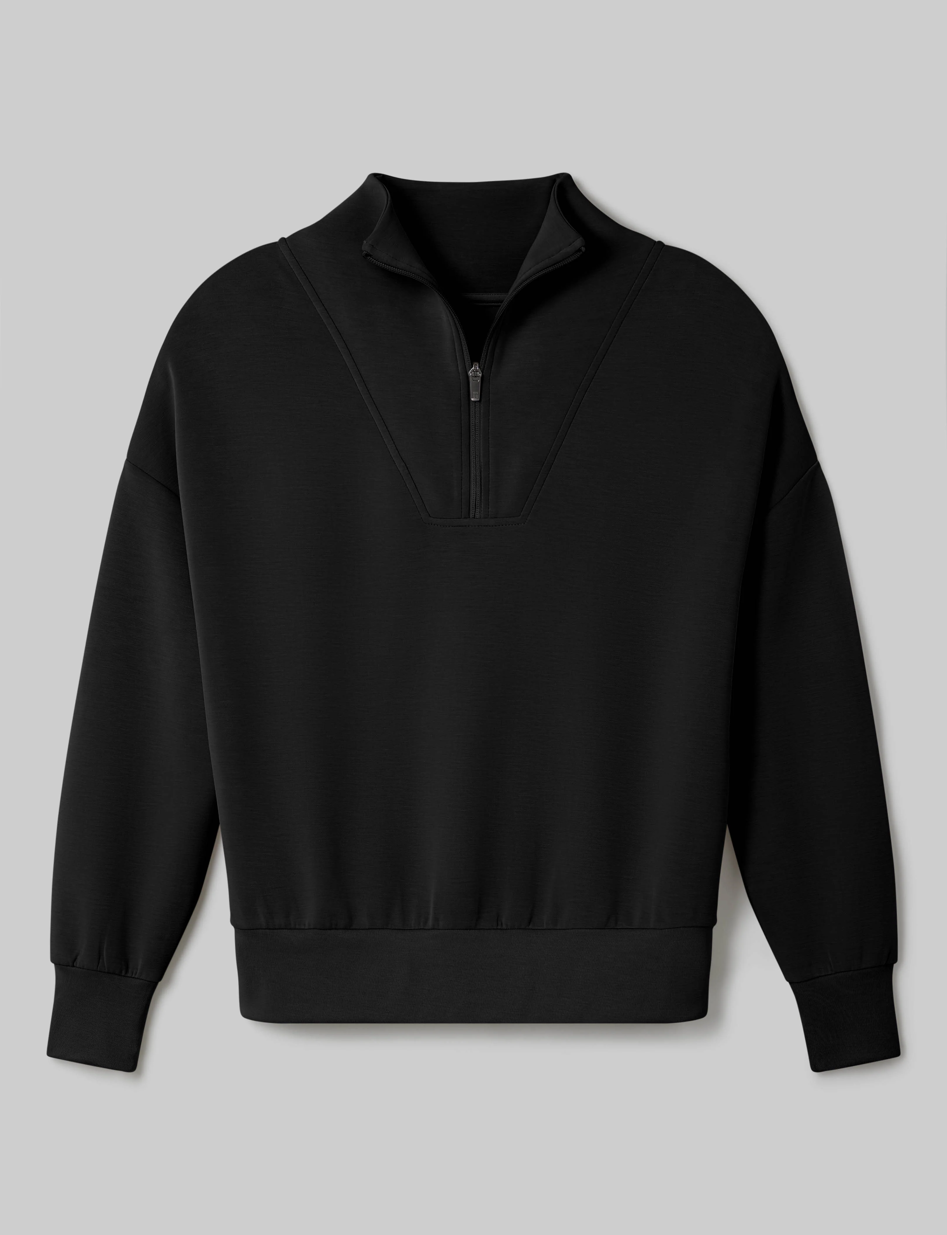 Women’s Luxe Traveler Knit Quarter-Zip - Image 5
