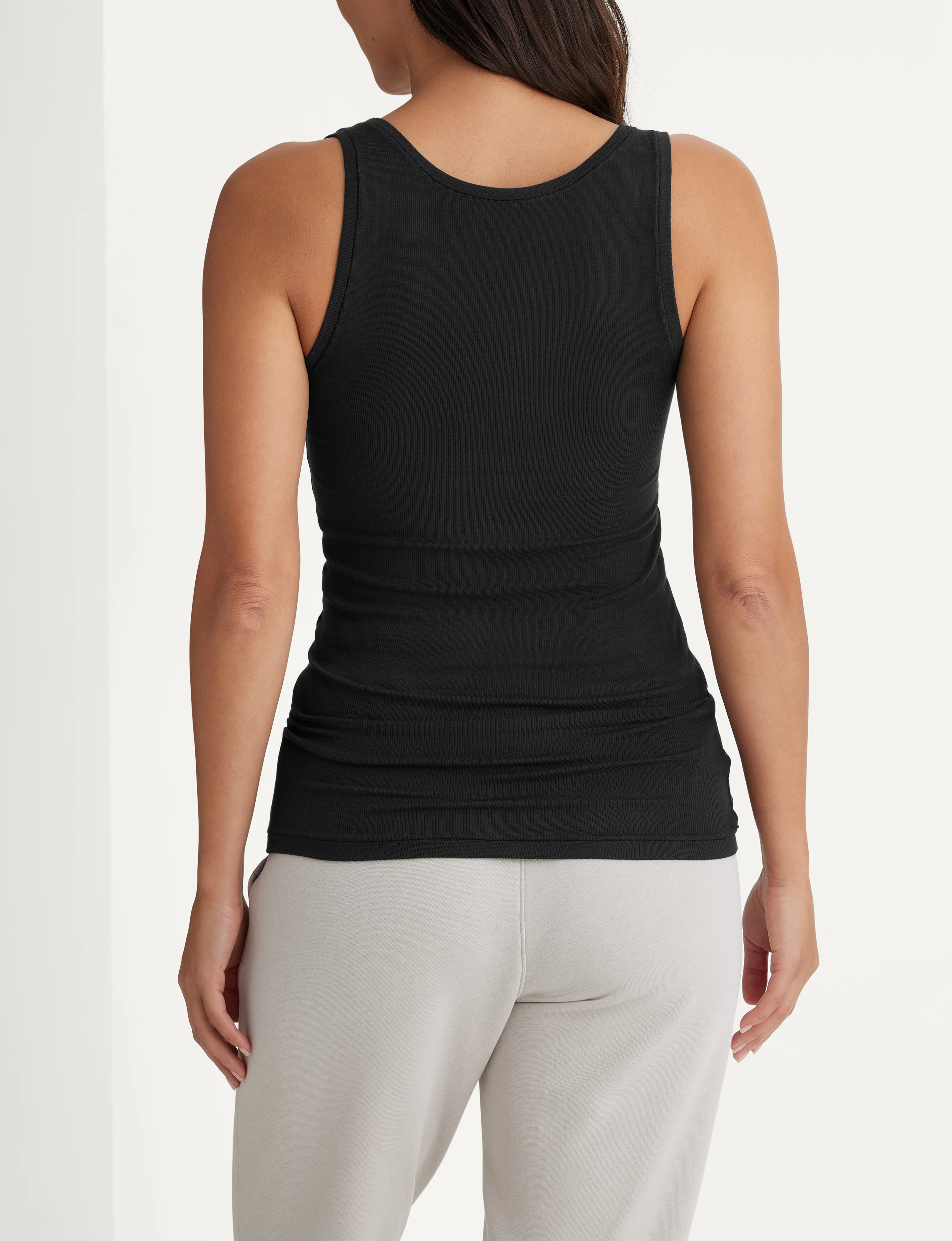 Women's Micro Rib Fitted Tank - Image 17
