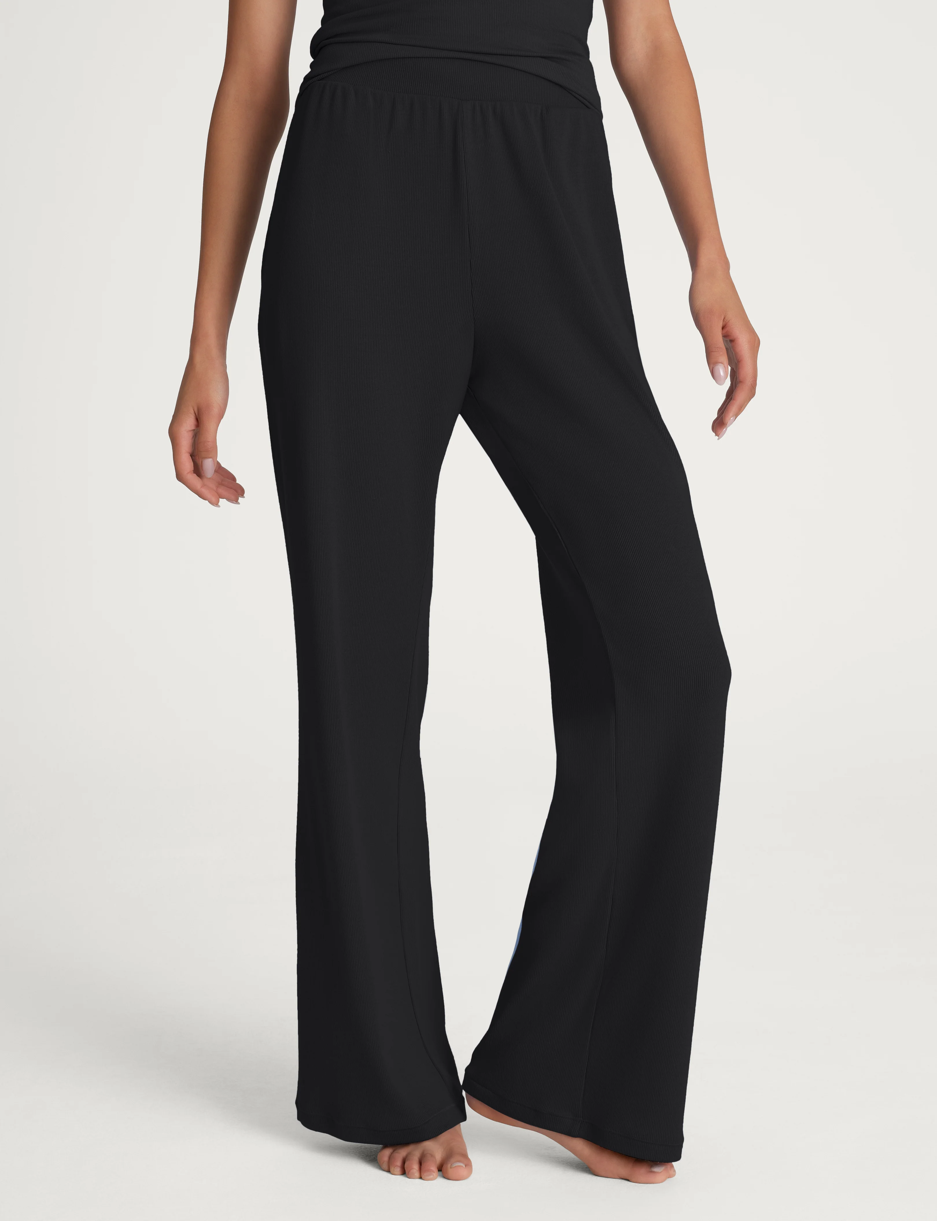 Women's Micro Rib Tee & Pant Set - Image 5