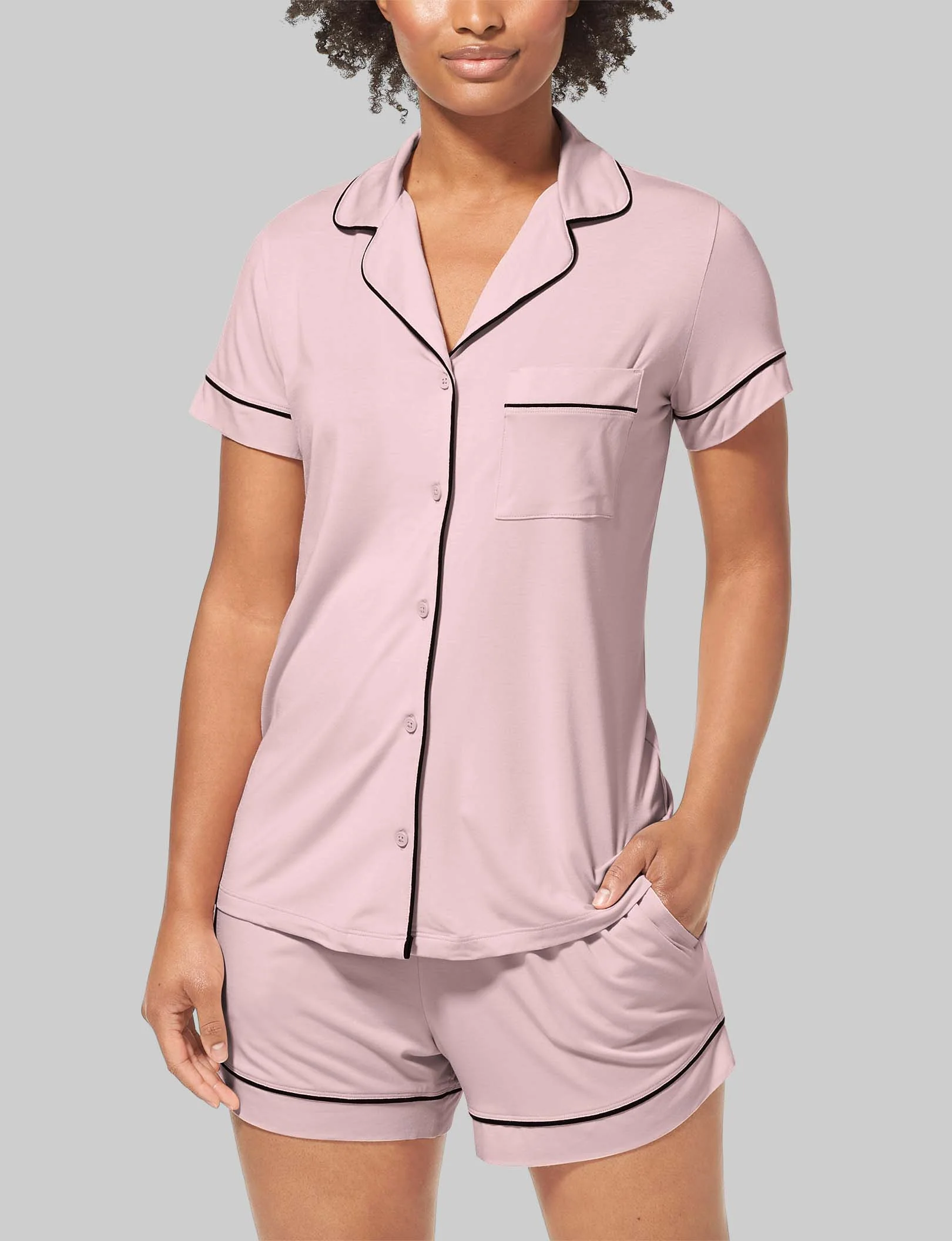 Women's Downtime Short Sleeve Pajama Top - Image 4